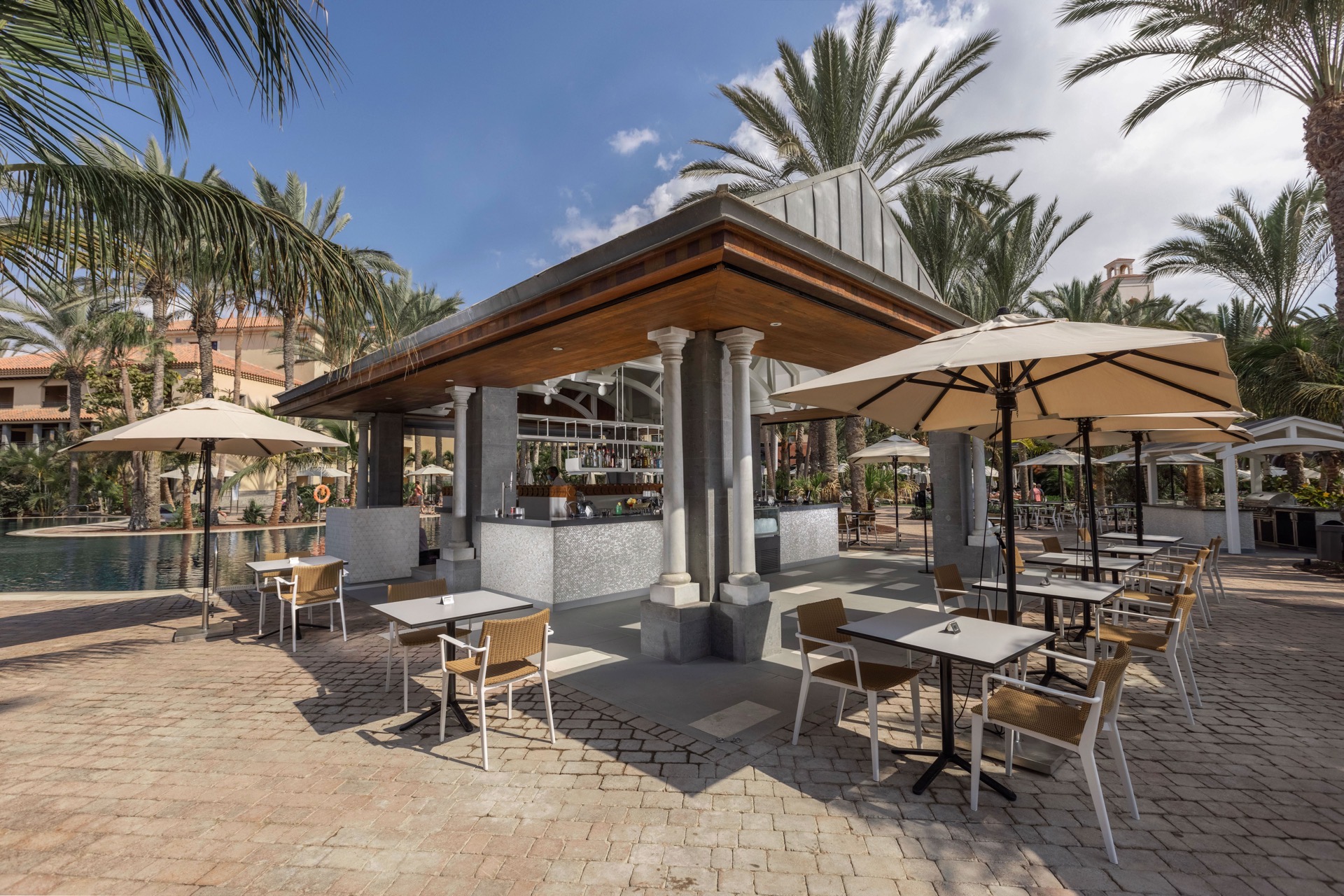 lagoon pool bar hotel lopesan costa meloneras photos