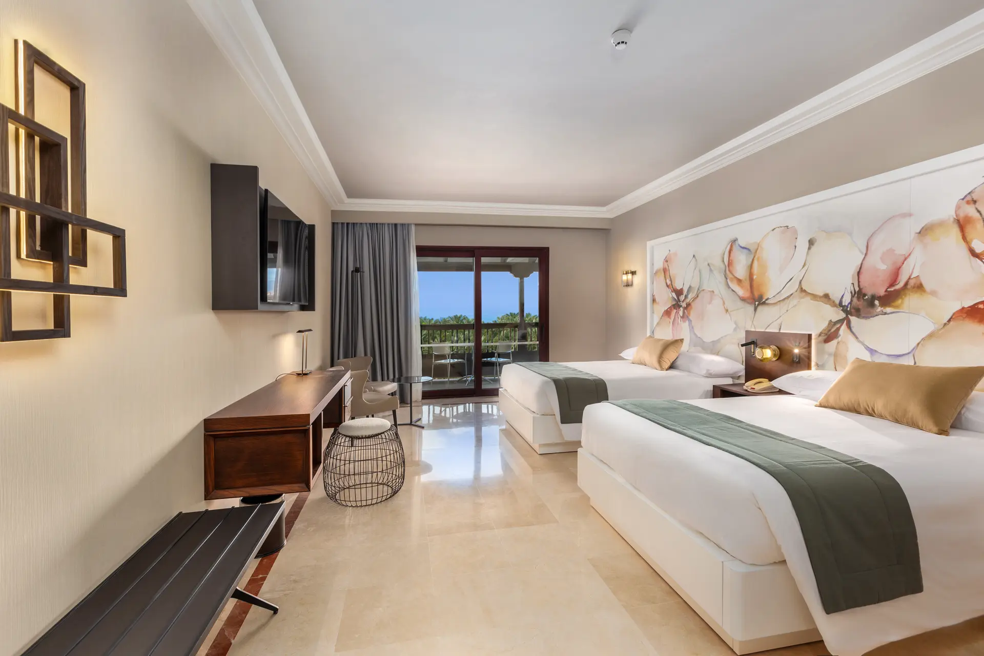 bed  costa meloneras resort & spa family room