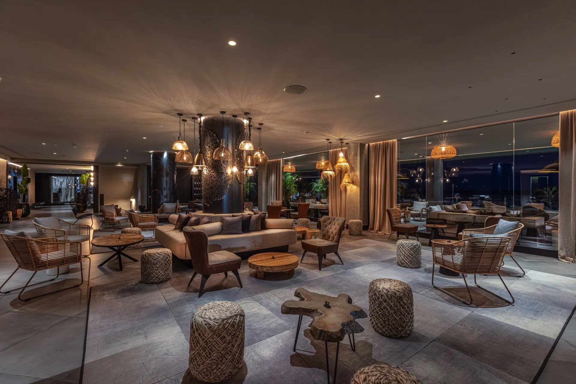 fotografía recepción faro lopesan collection