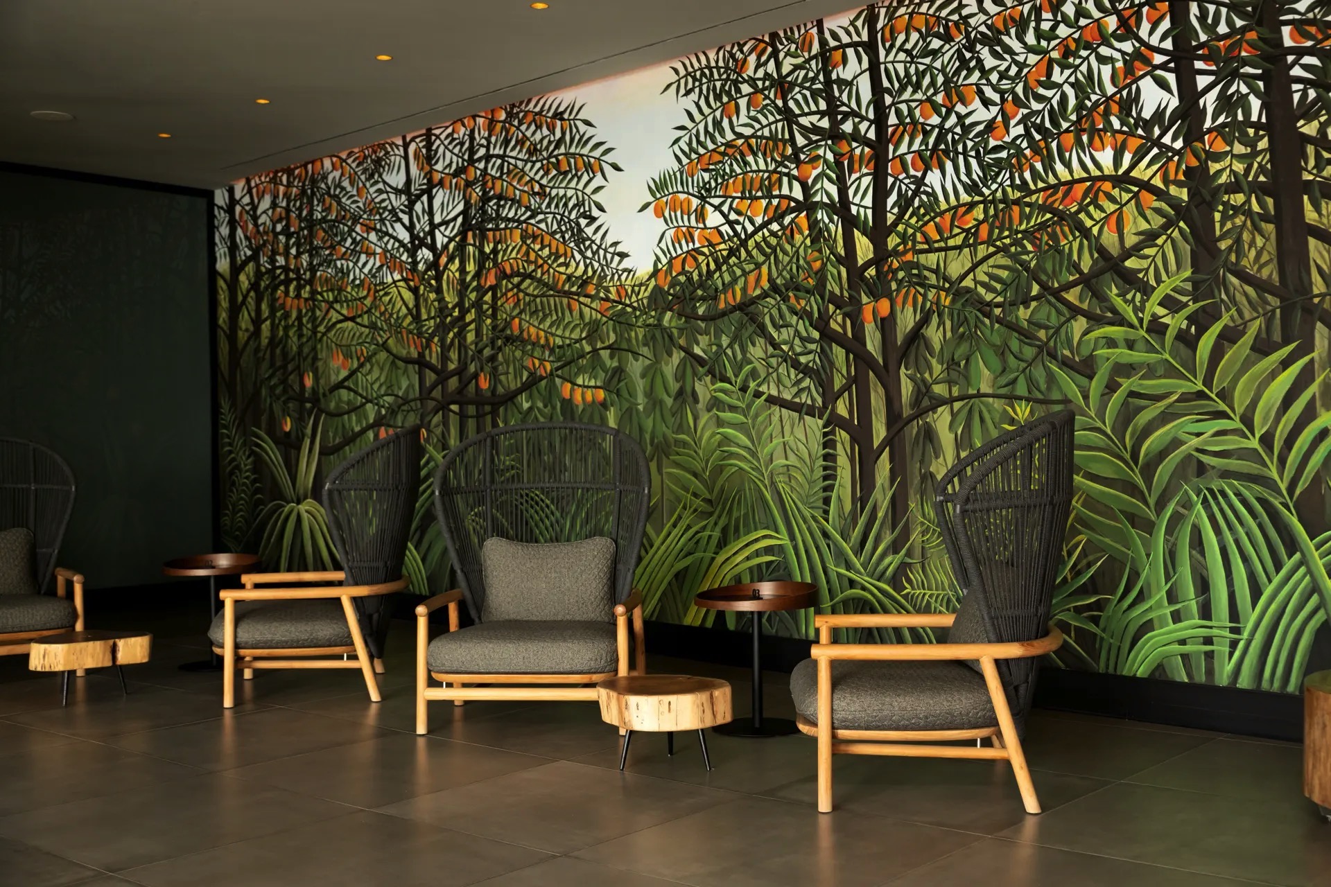 fotografía zona recepción del hotel faro lopesan collection