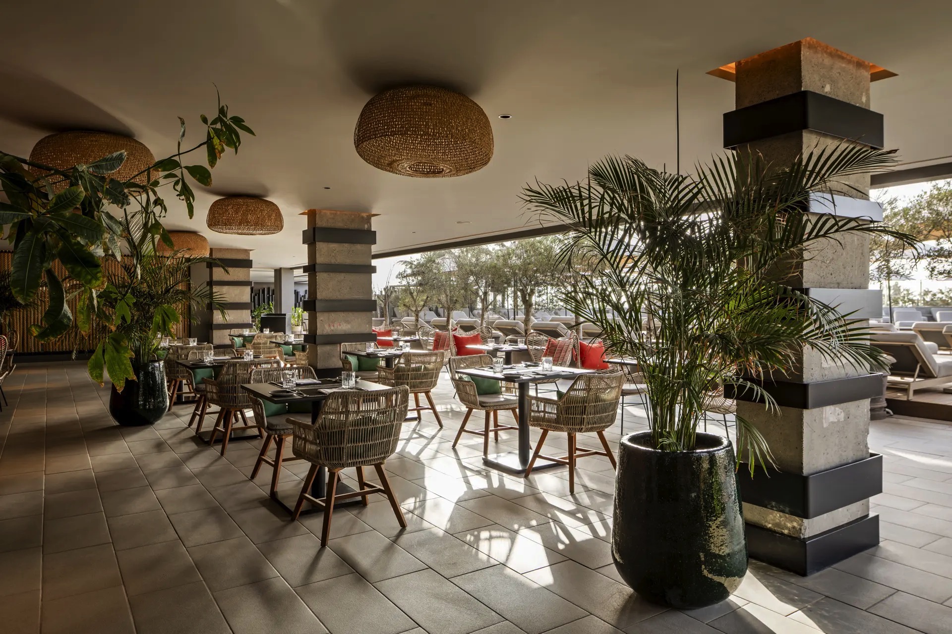 fotos comedor restaurante hotel faro lopesan collection