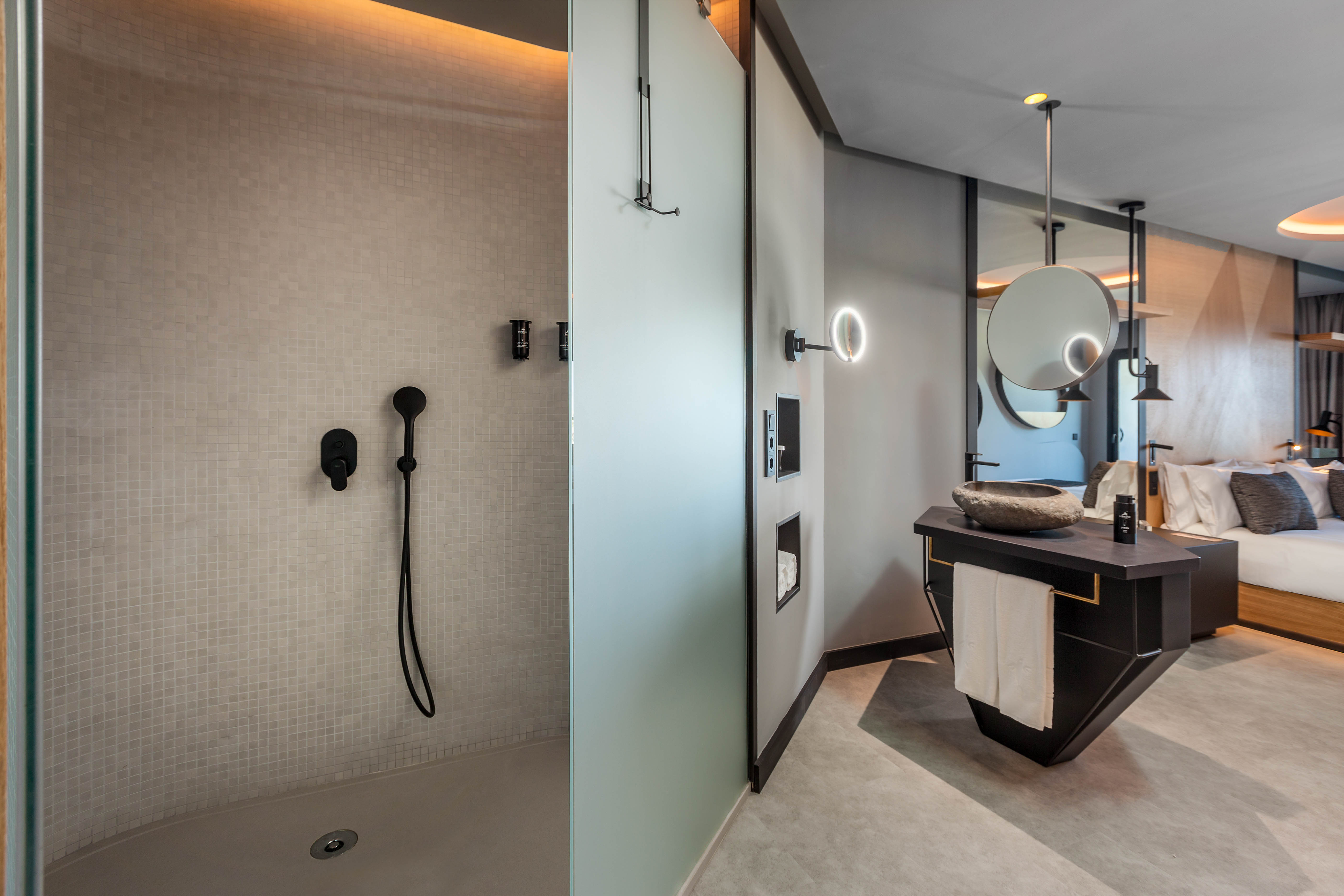 fotos badezimmer superior doppelzimmer ausblick hotel faro lopesan collection