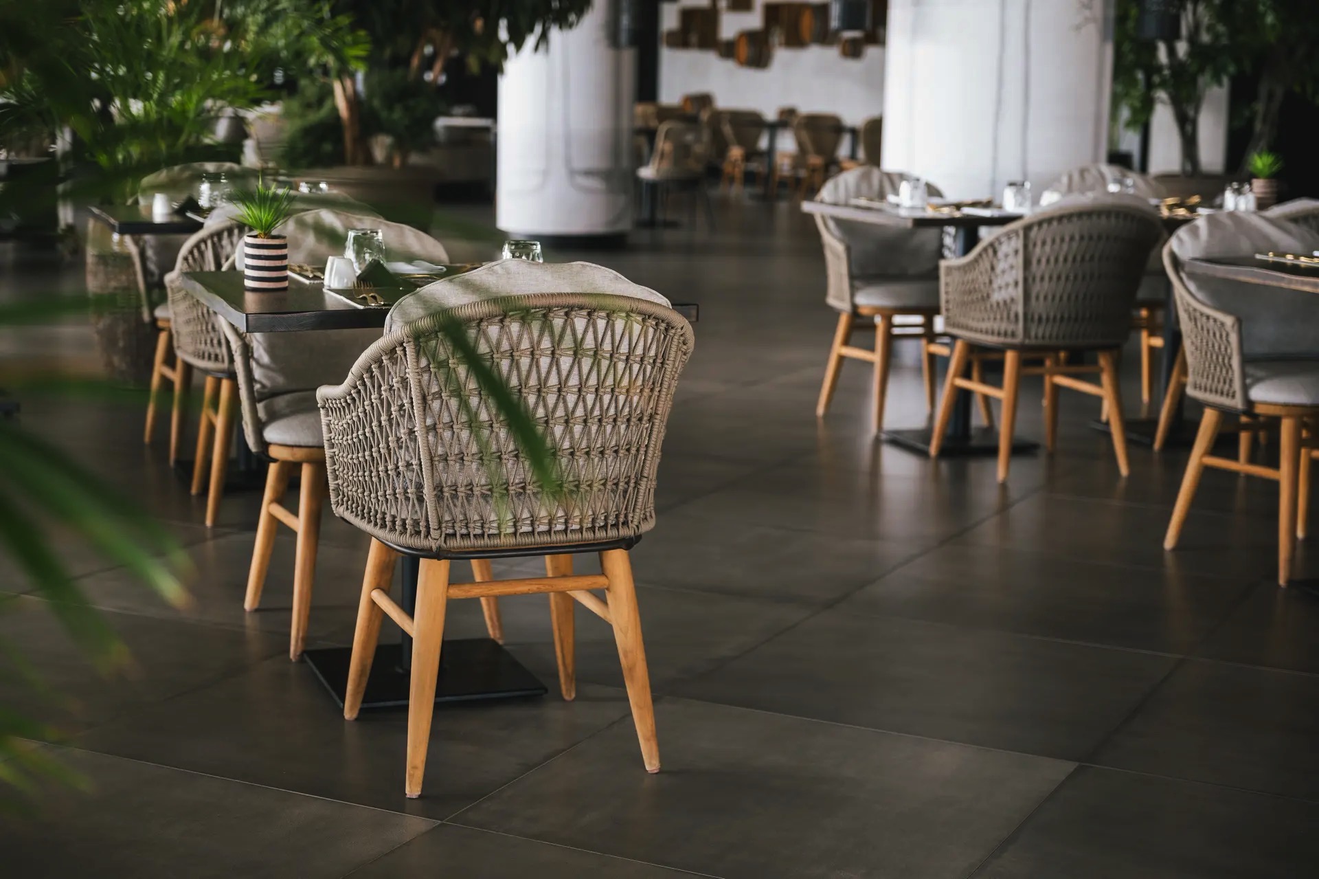 fotografía zona lobby habitaciones faro lopesan collection