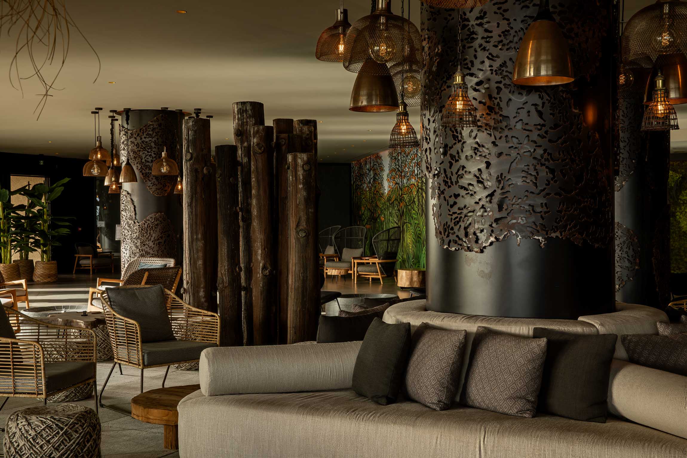 foto zona check-in hotel faro lopesan collection