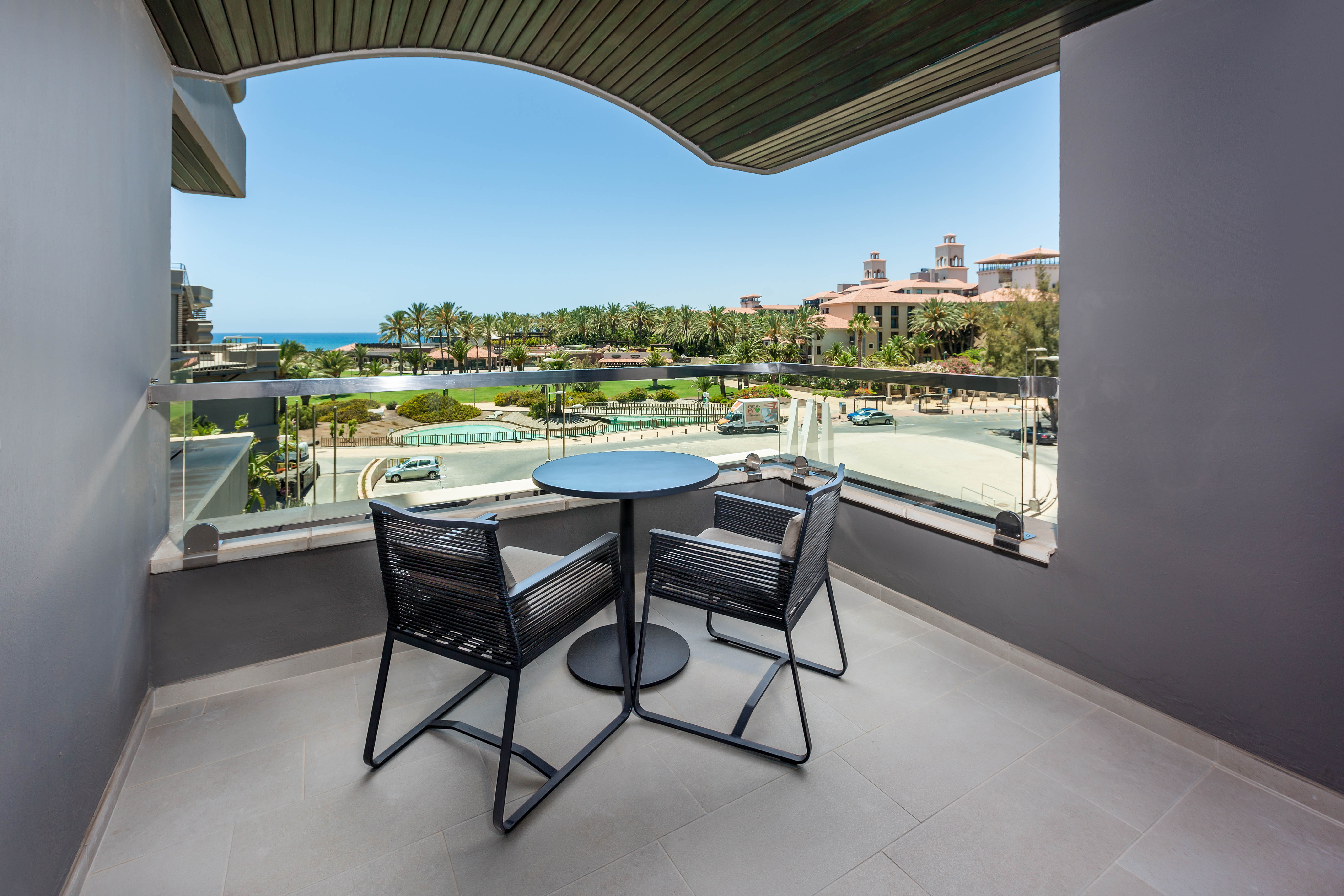 terrace deluxe double room hotel faro lopesan collection