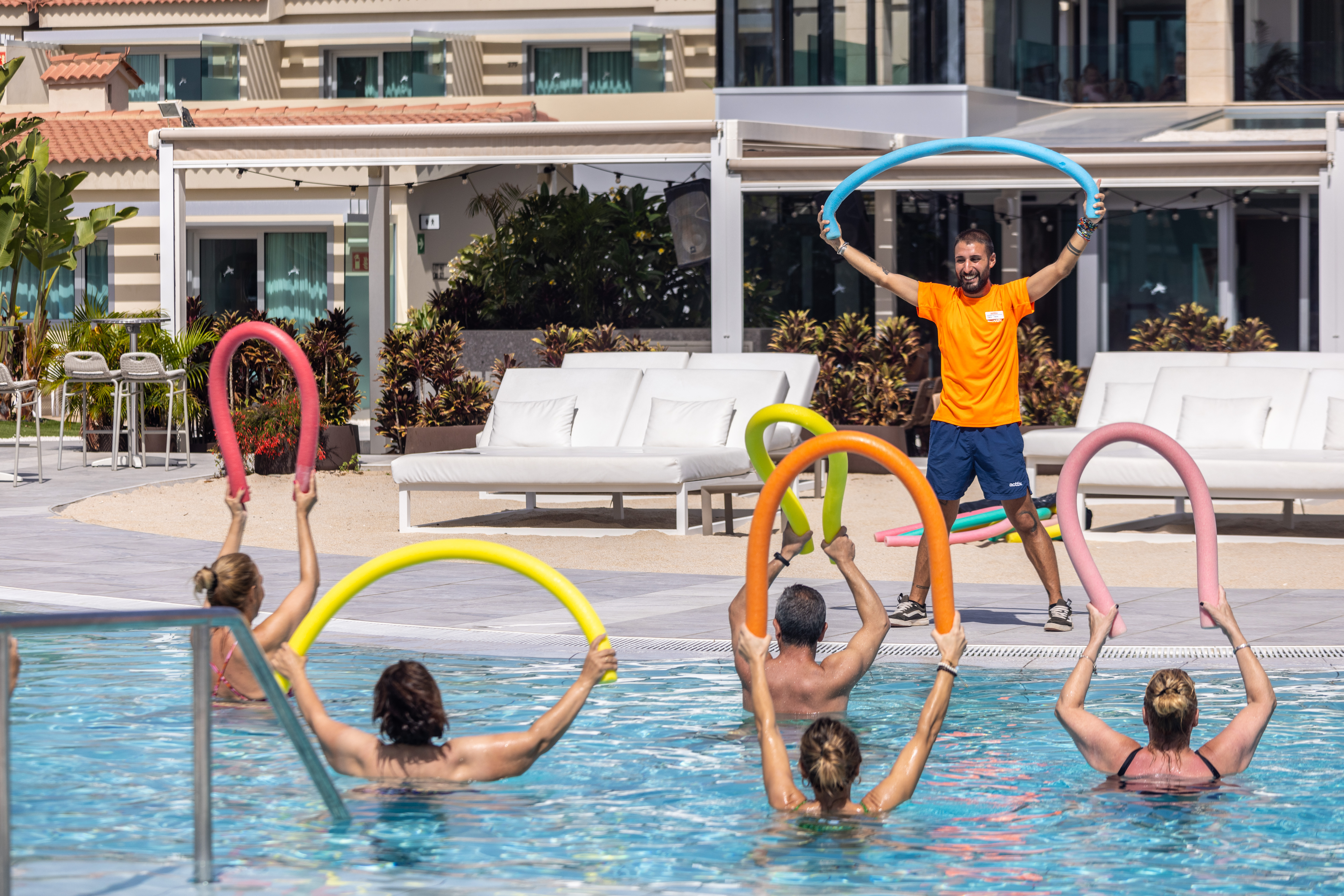 fotos hotel kumara serenoa aquagym aktivität