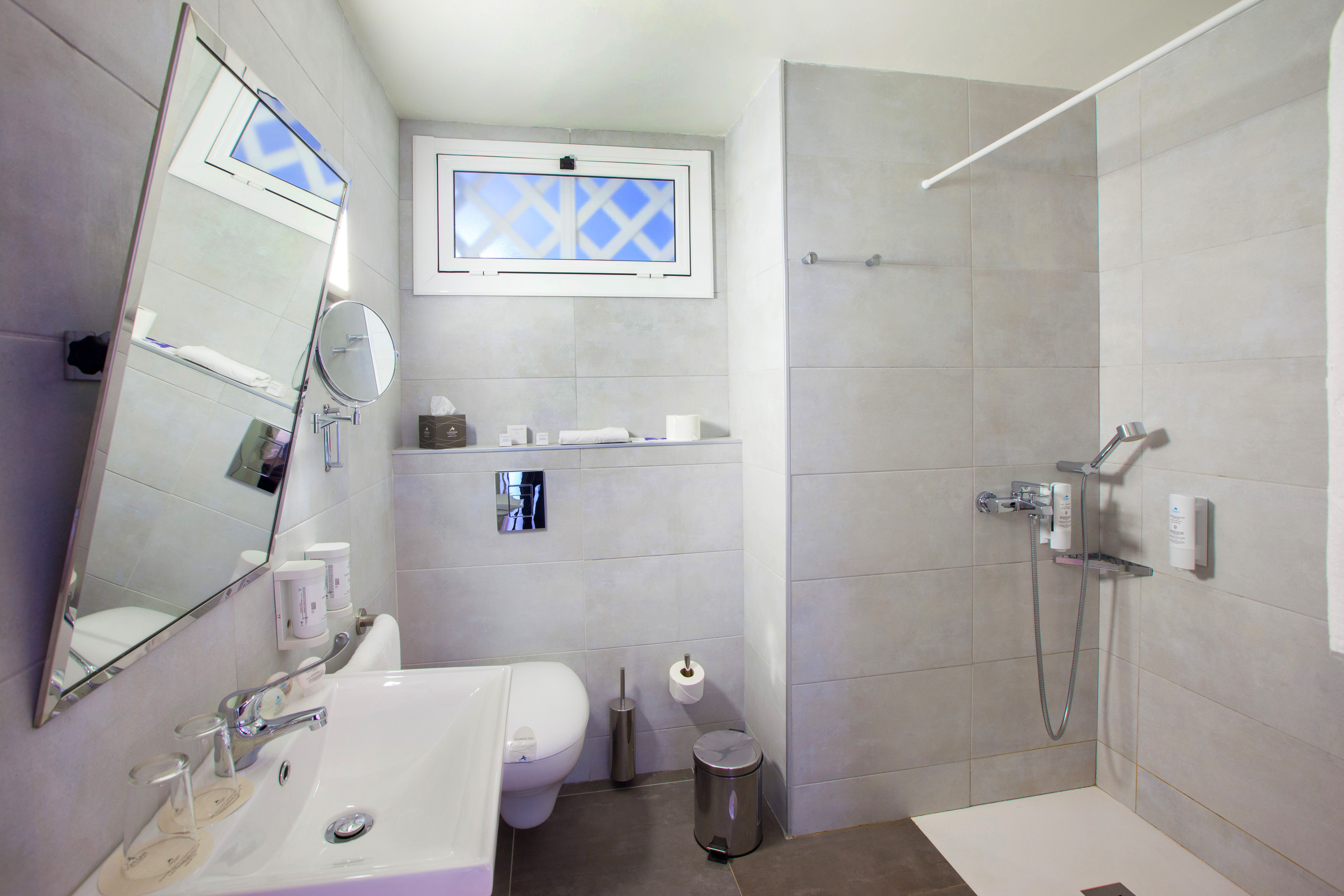 bathtroom double standard adapted rooms corallium beach by lopesan hotels