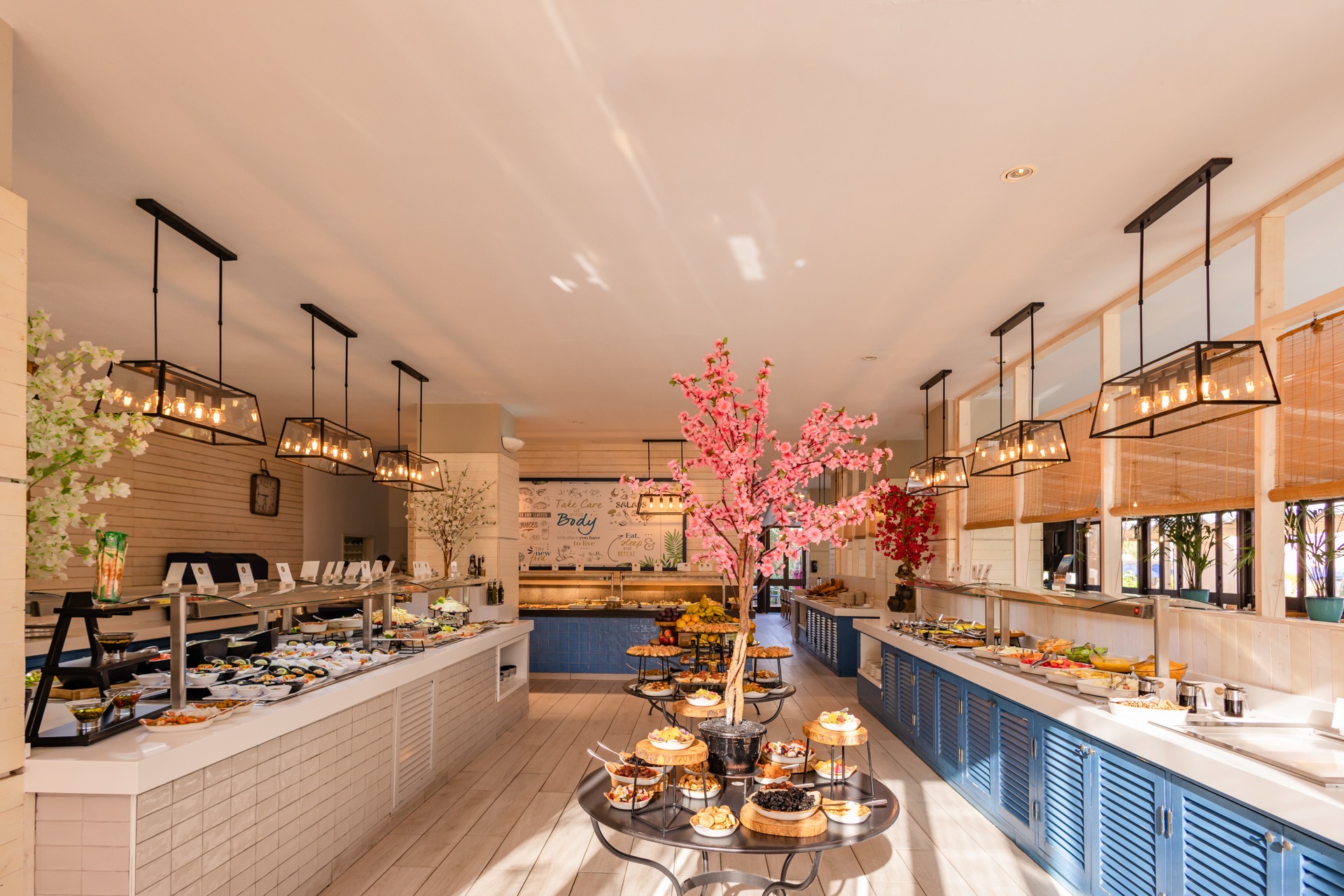 restaurant area images corallium beach by lopesan hotels