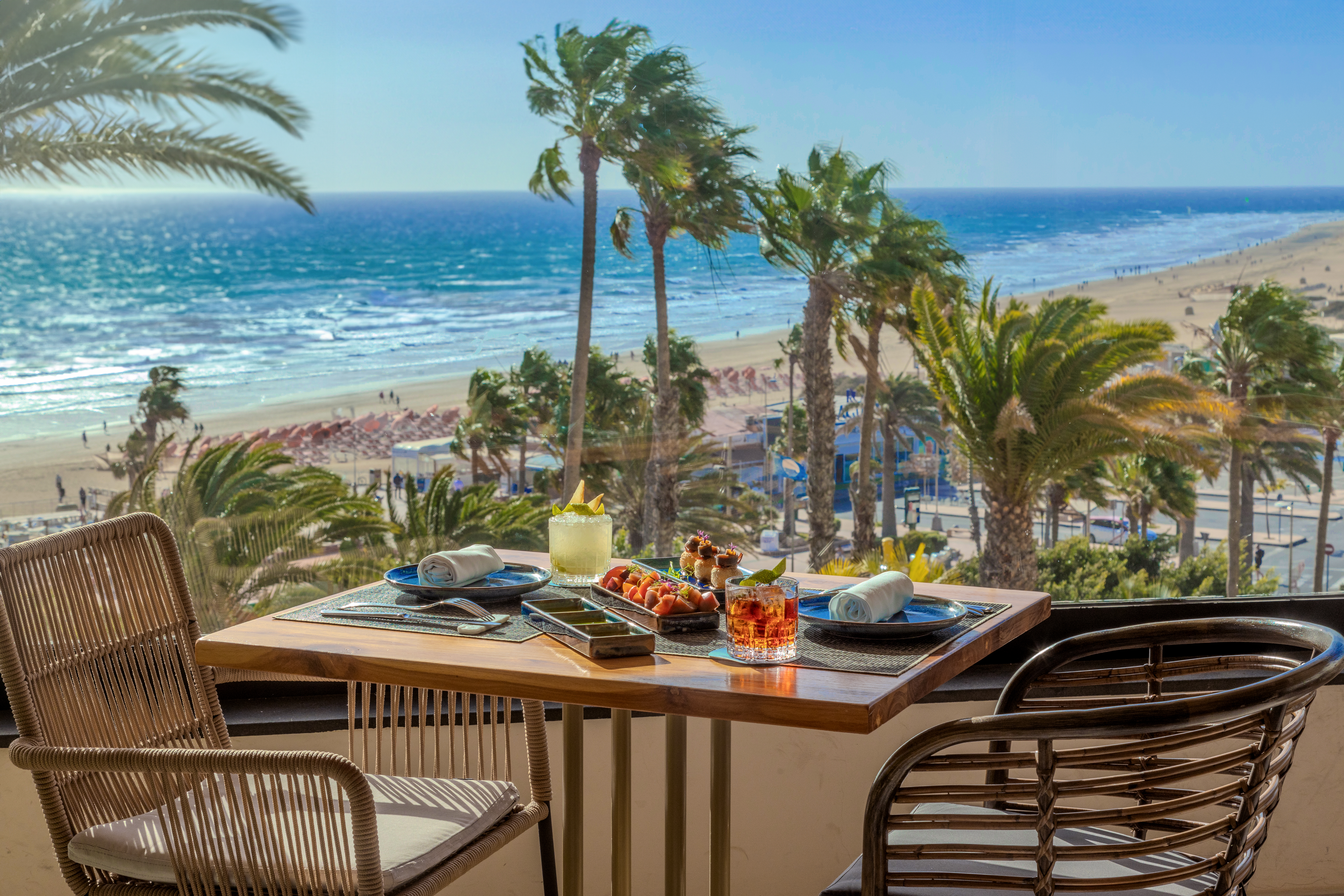 galería de imágenes hotel corallium dunamar vistas terraza