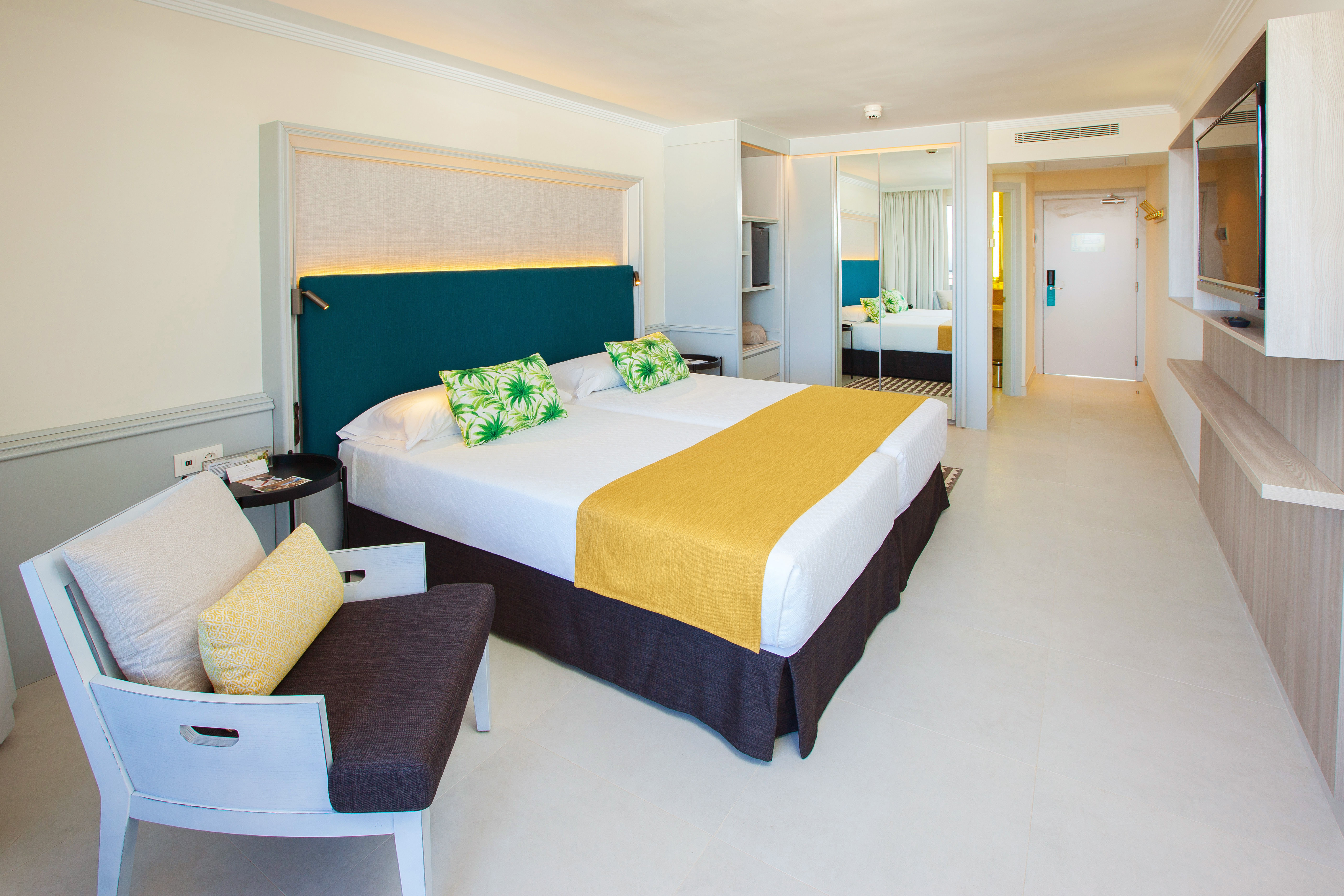 fotos habitaciones corallium dunamar doble estandar economy