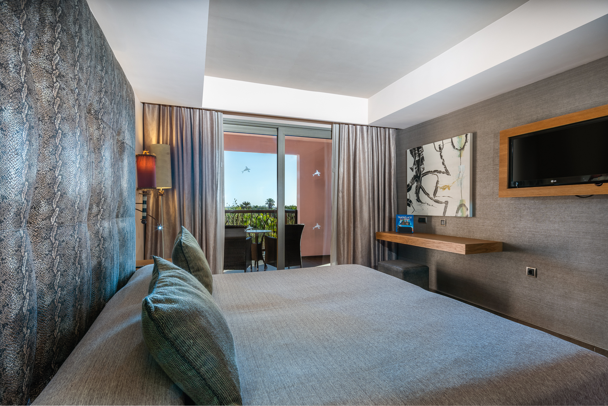 bed double standard economy lopesan baobab resort rooms