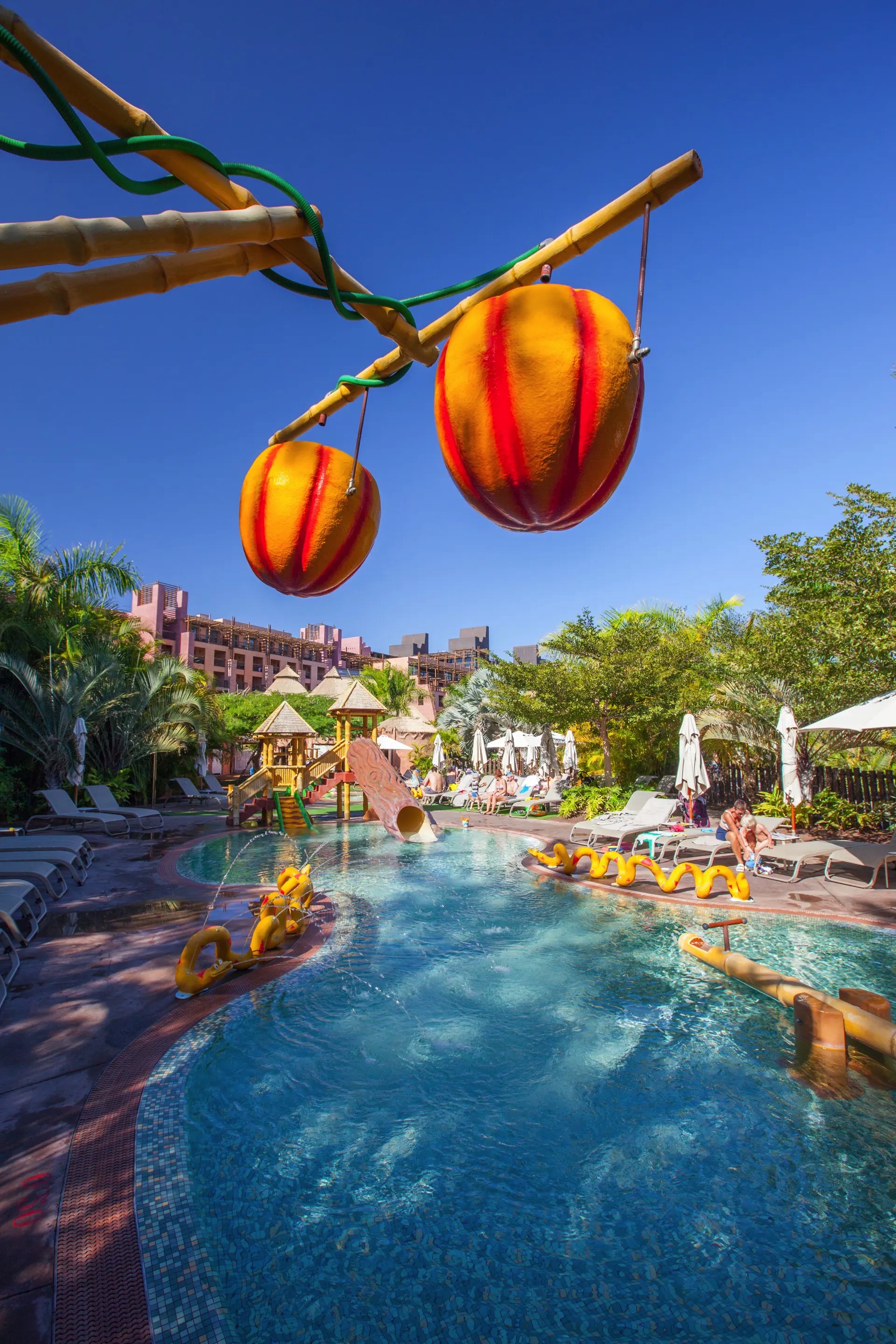 piscinas infantiles lopesan baobab resort