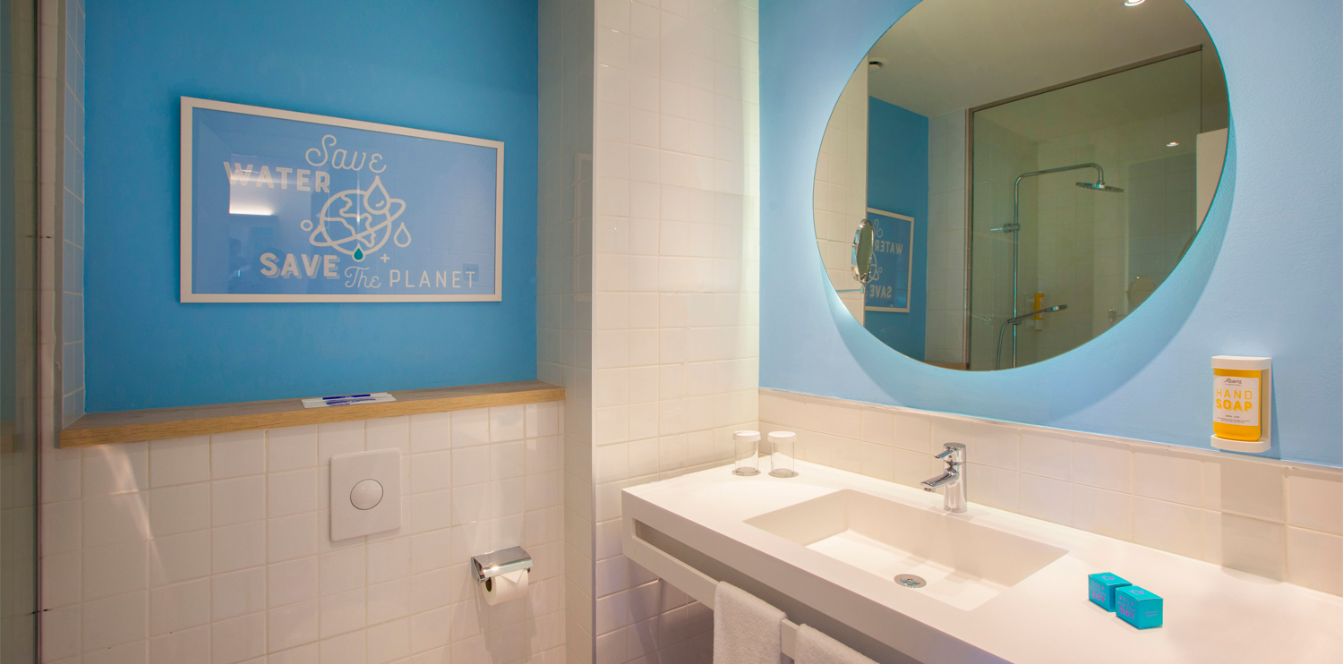 bathroom double standard economy room abora buenaventura hotel