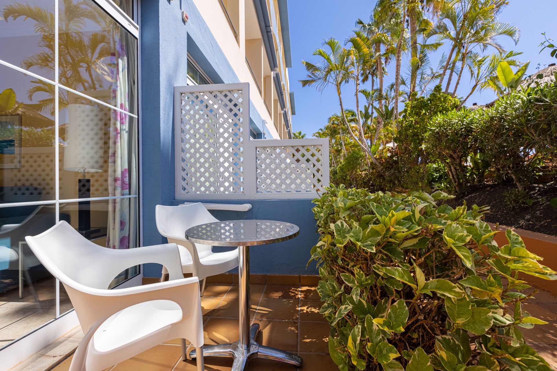 fotos terraza habitaciones ifa altamarena doble familiar