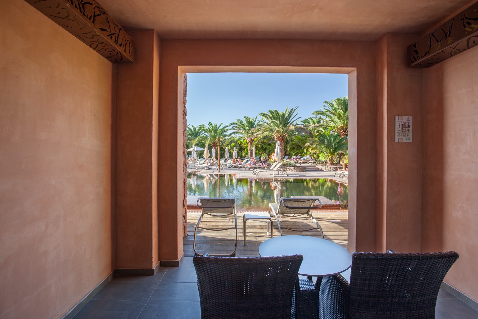 terrace lopesan baobab hotel double family pool room