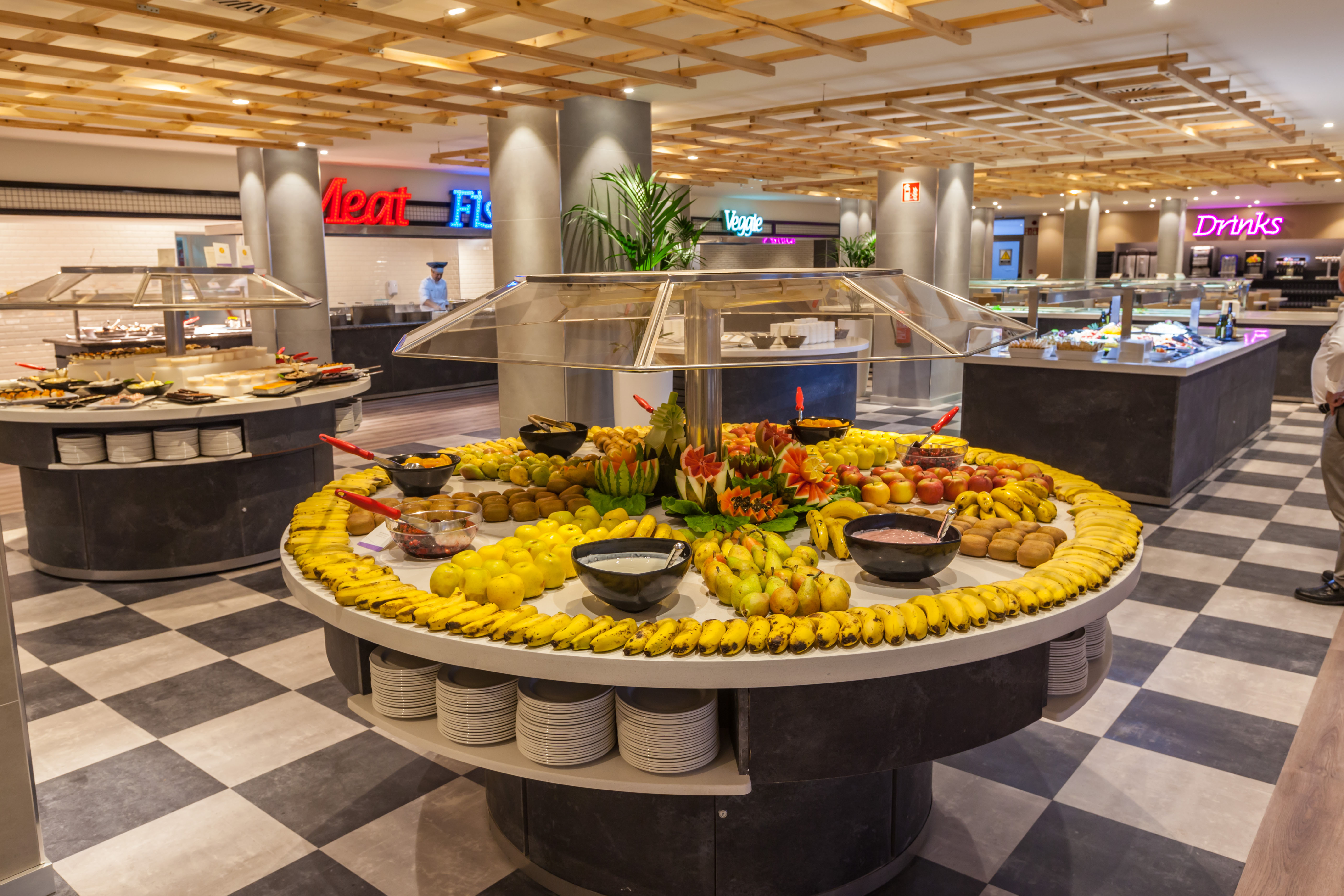 gastronomic offer hotel abora interclub atlantic buffet all-inclusive