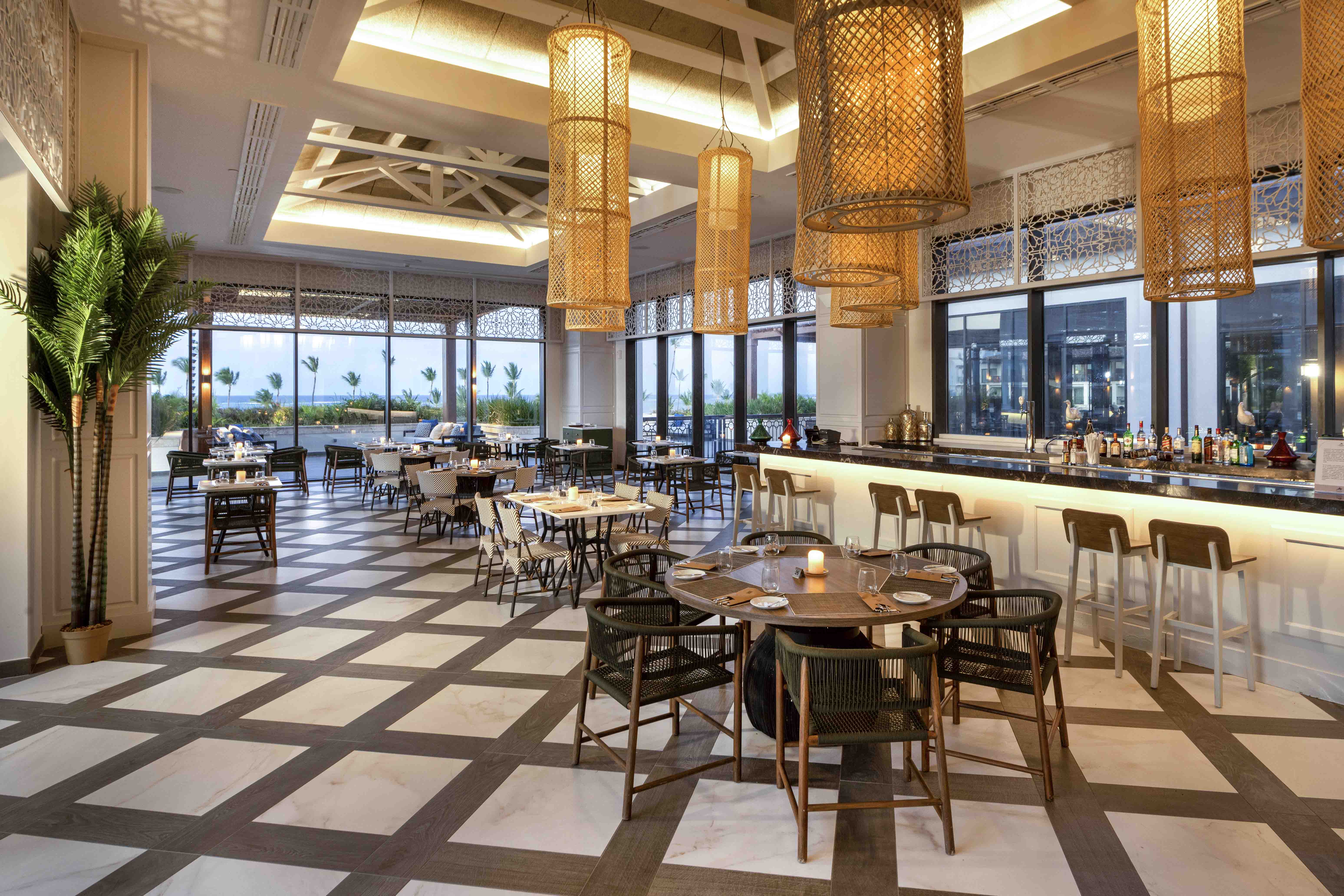 salón comedor mareas restaurante lopesan costa bávaro resort spa & casino