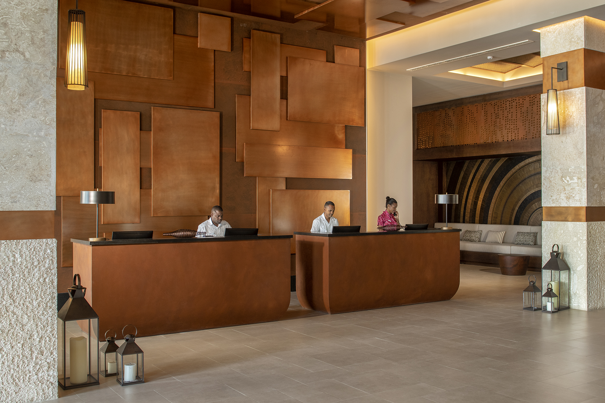 lopesan costa bávaro fotos recepción