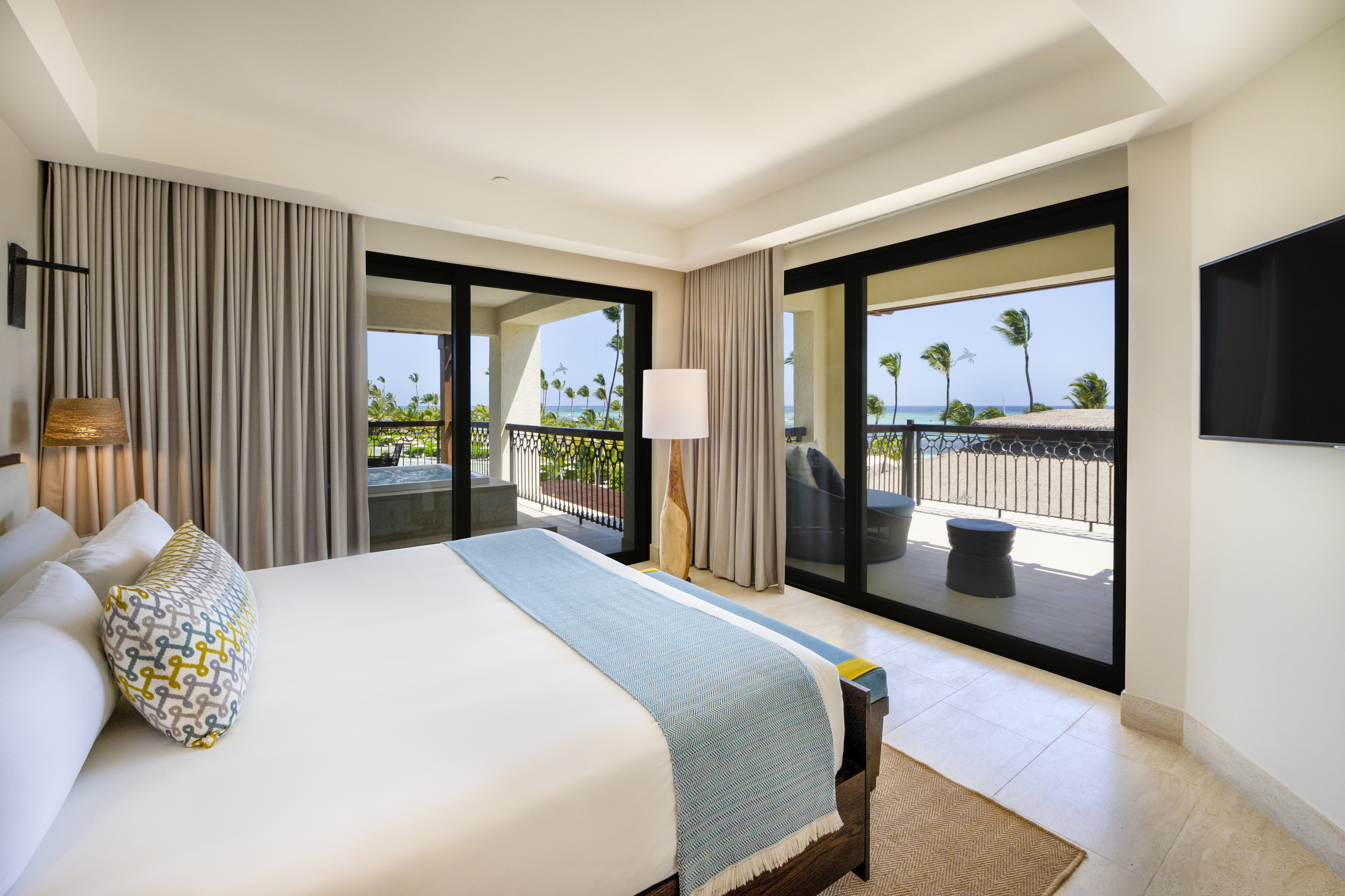 lopesan costa bavaro unique corner suite room photos