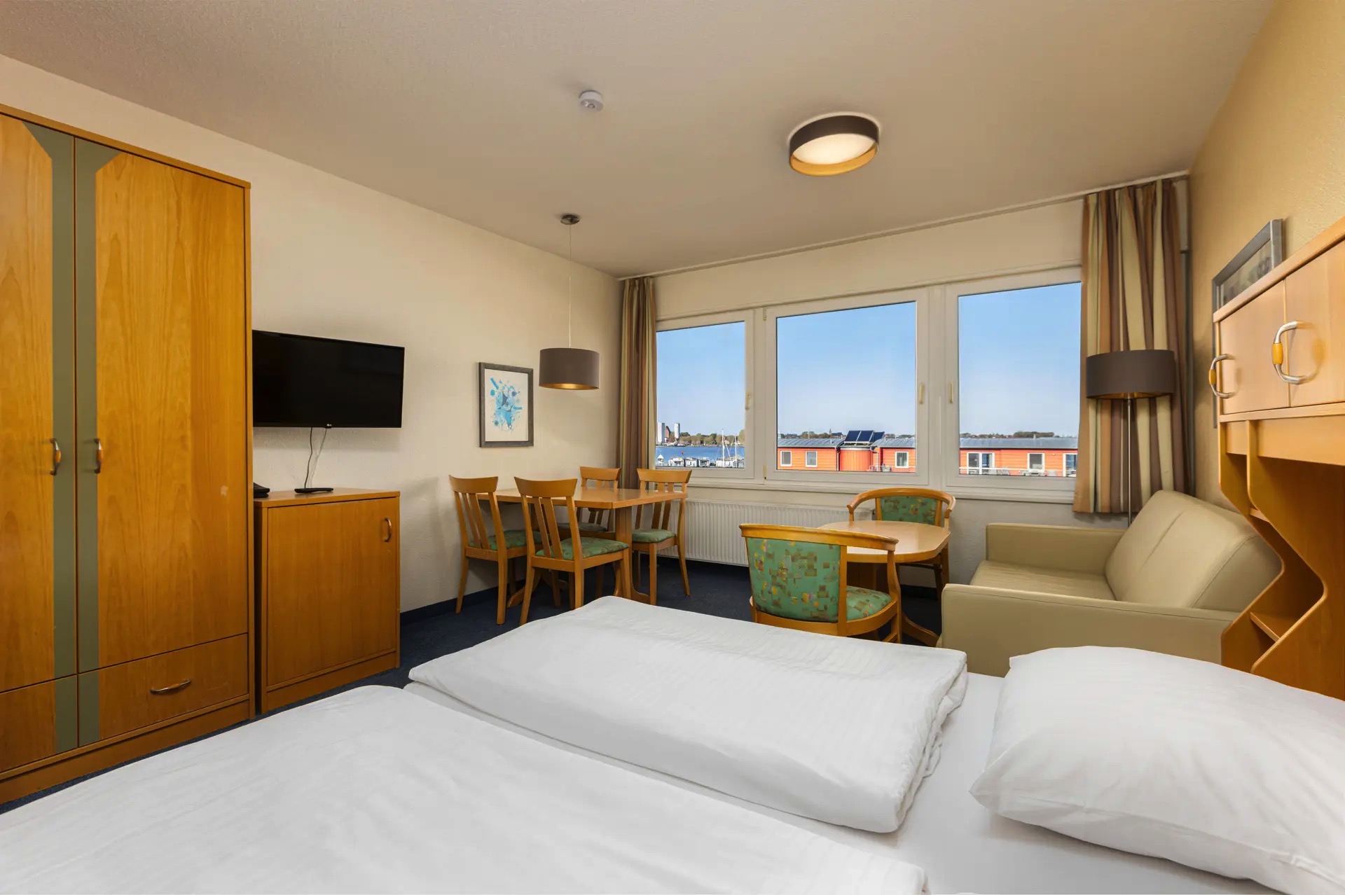 bettfotos yachthafen apartment hotel ifa fehmarn