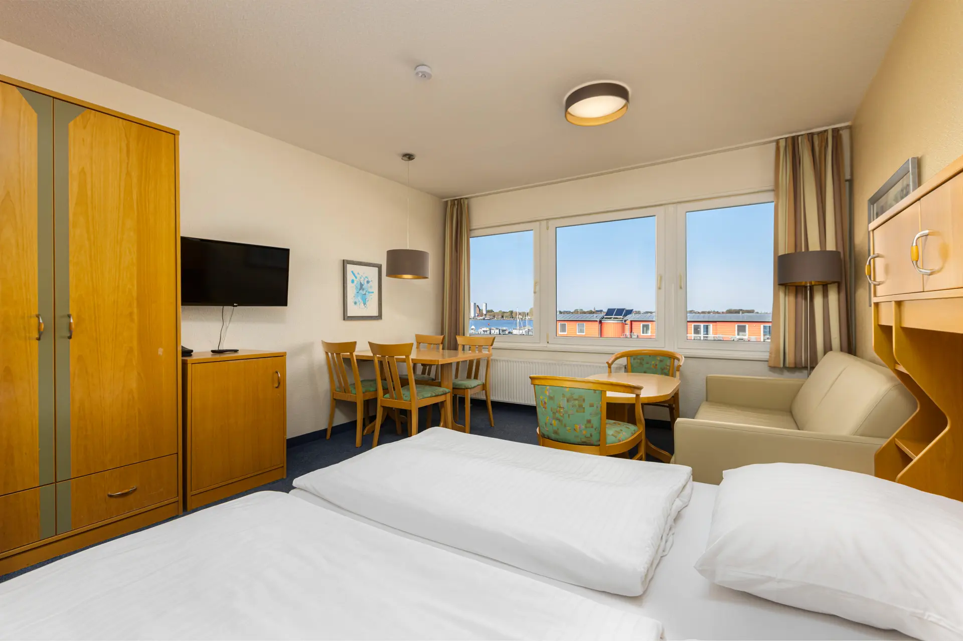 bettfotos yachthafen apartment hotel ifa fehmarn