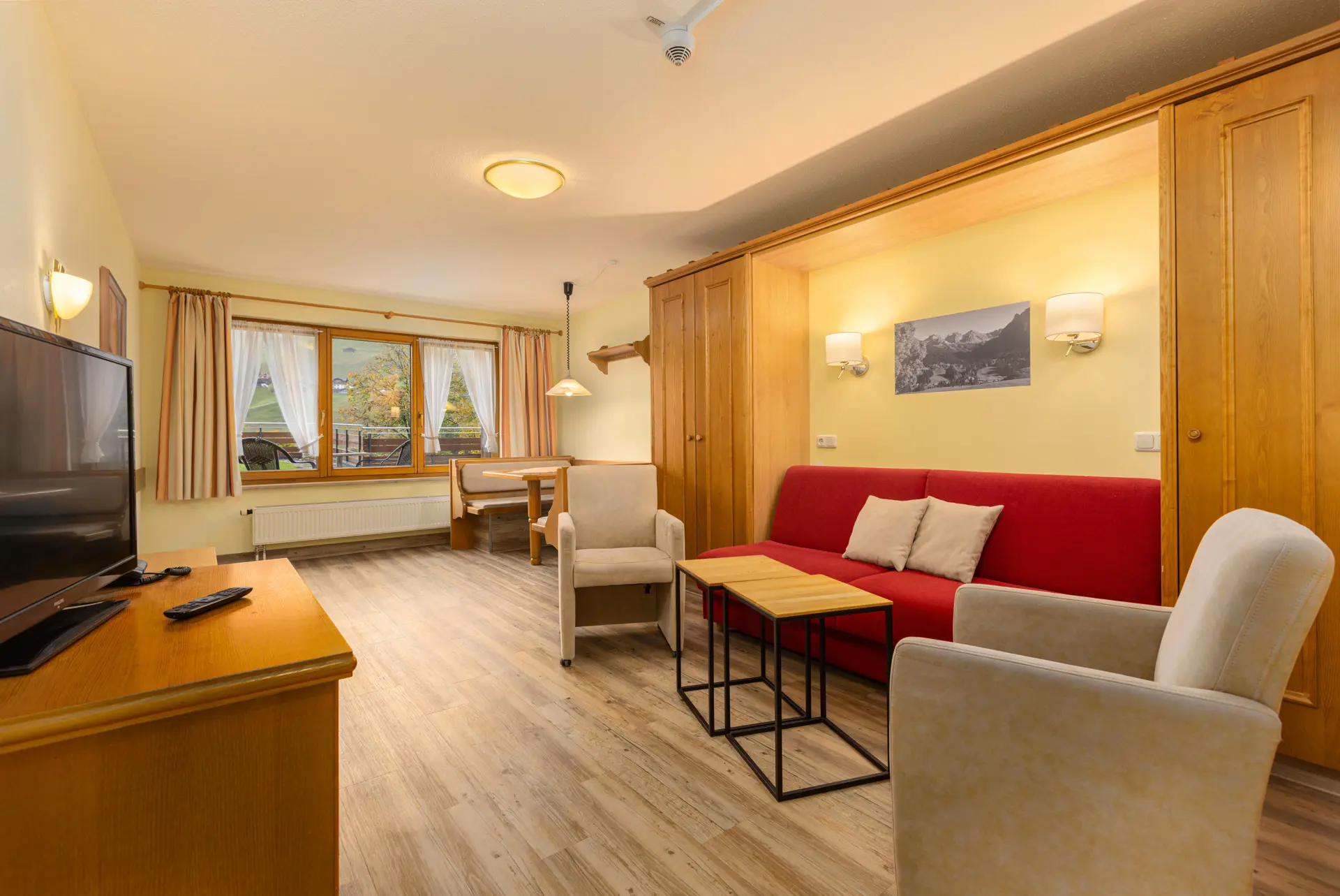 Zimmerfotos der Apartments IFA Breitach