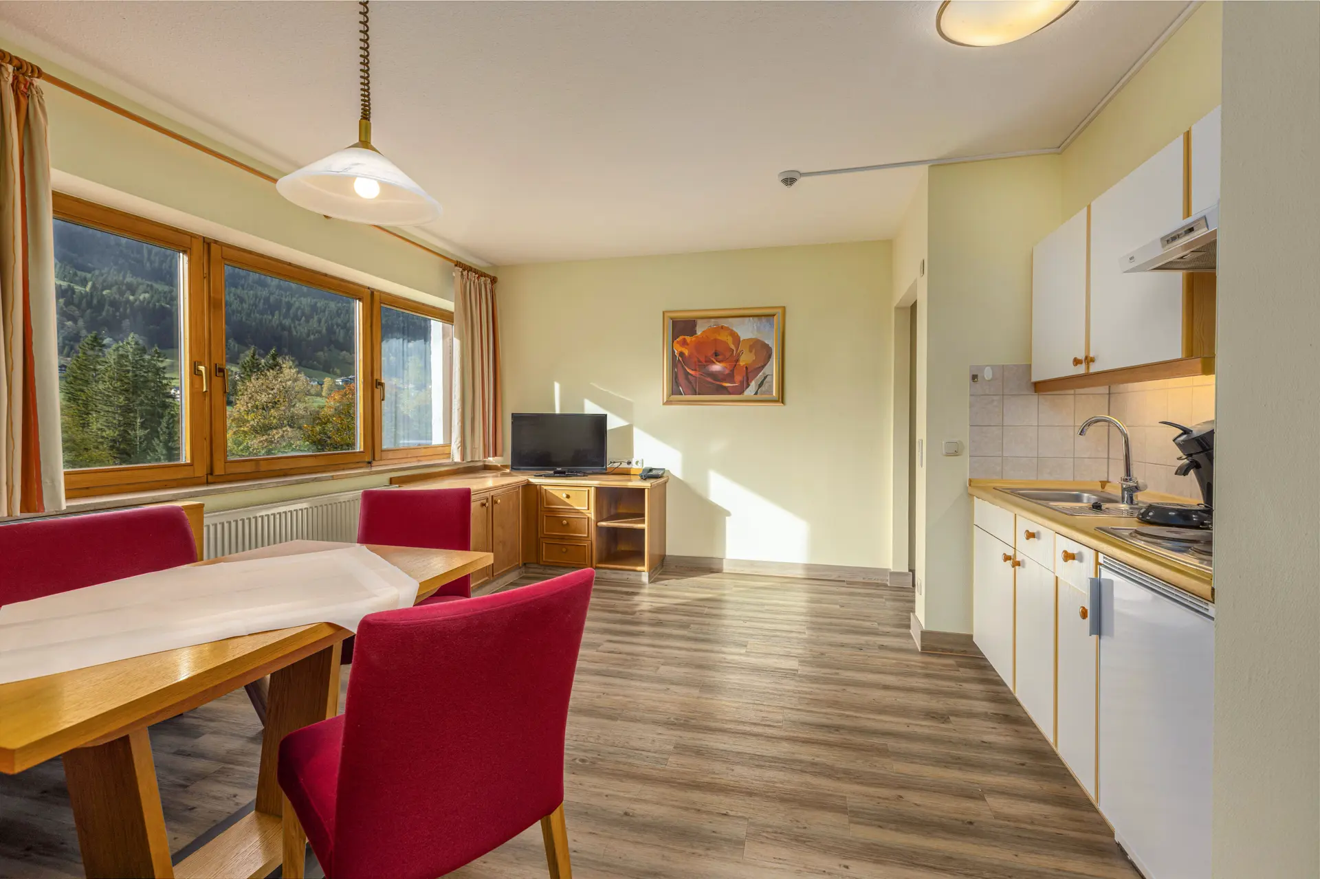 Zimmerbilder der Apartments IFA Breitach