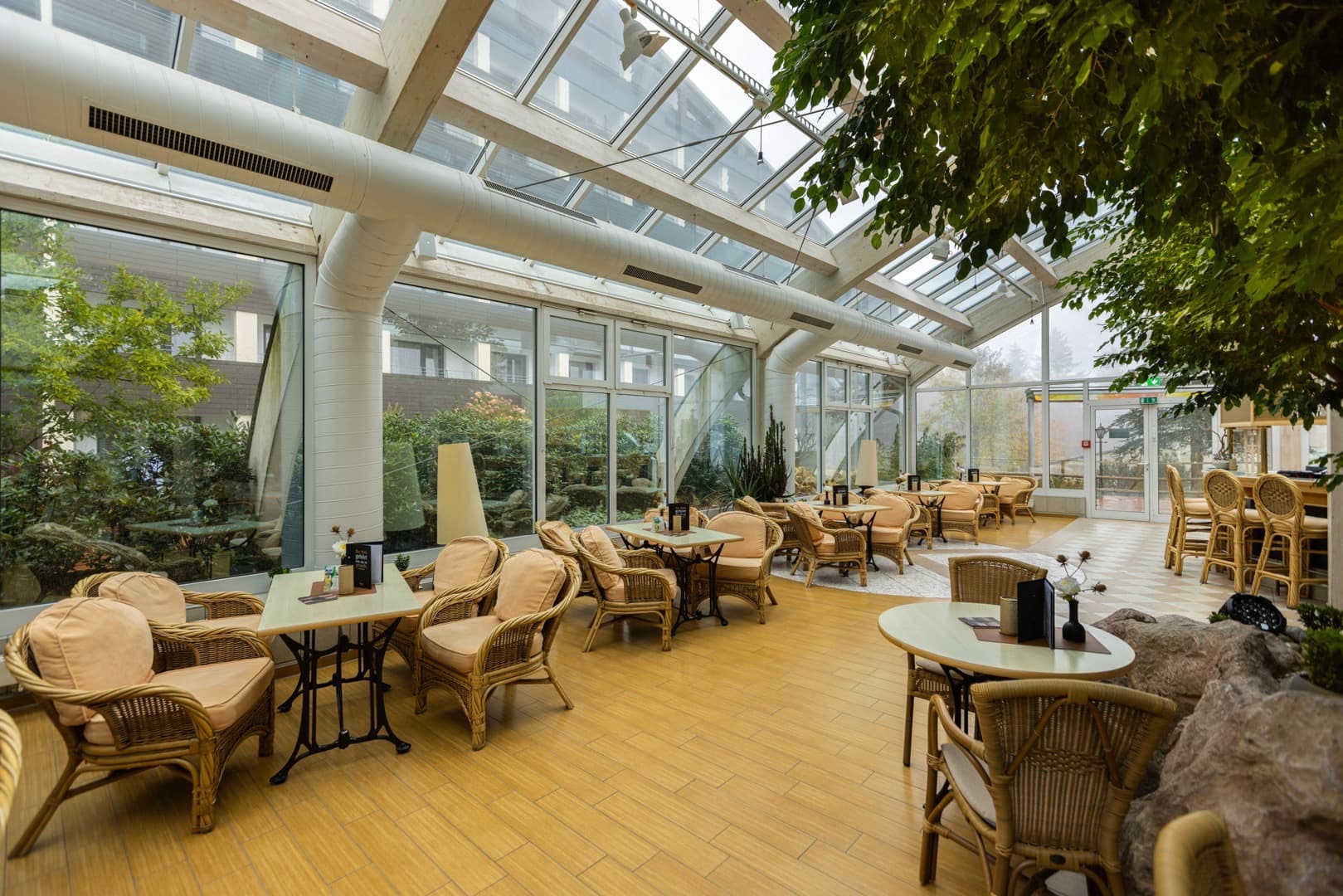 Winter garten IFA Schöneck Hotel