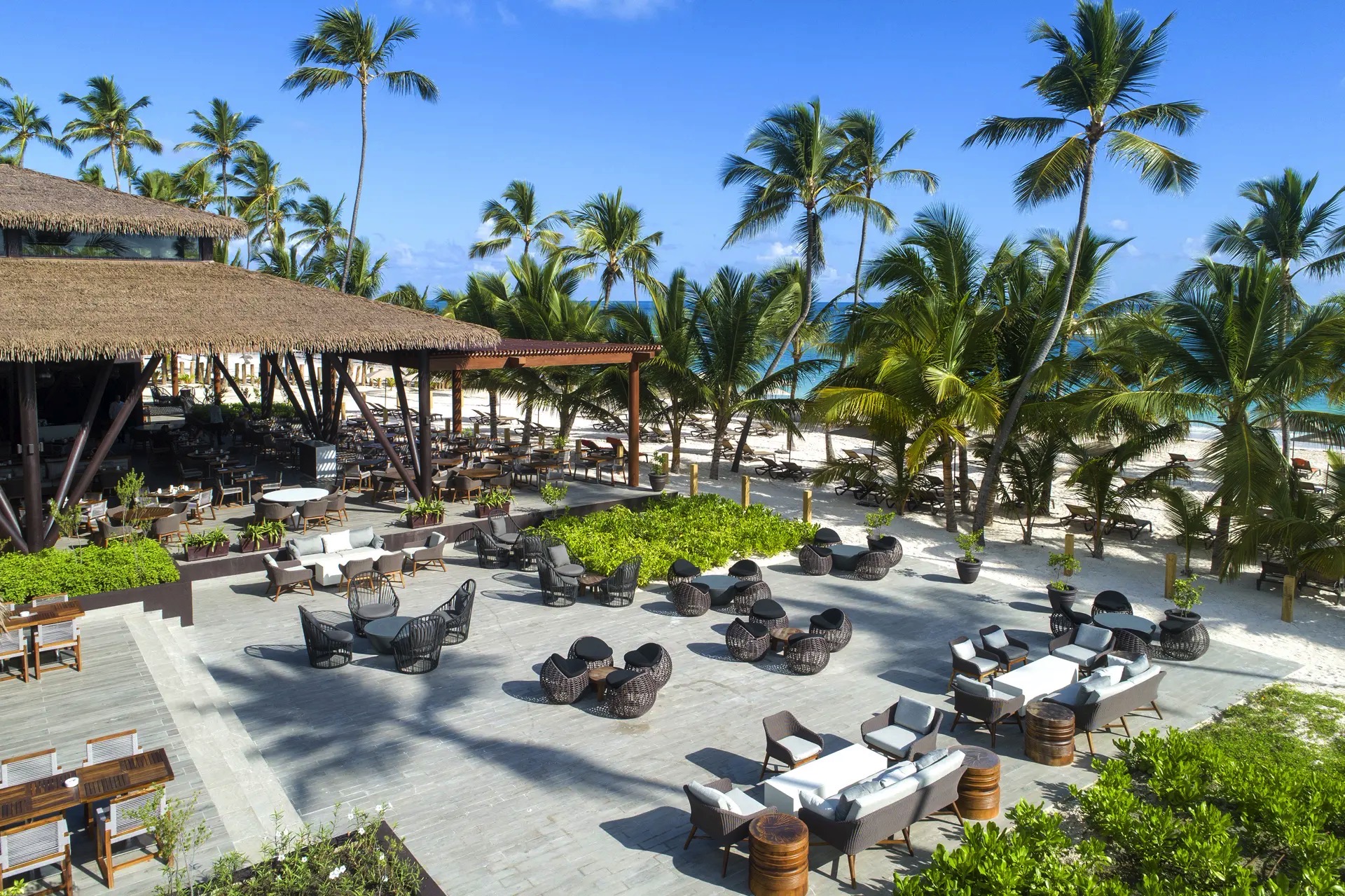 unique beach clubs lopesan costa bávaro resort spa & casino