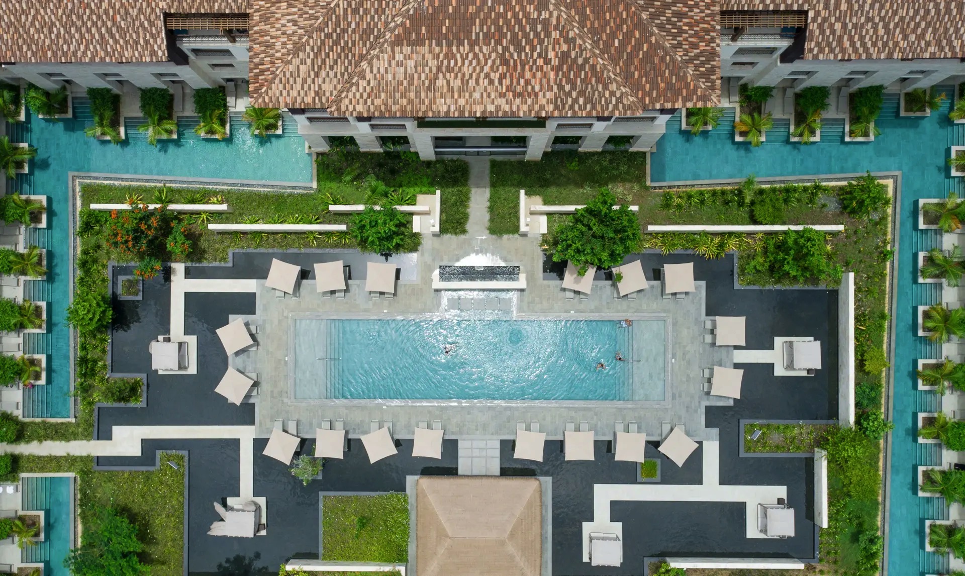 adults-only area pools lopesan costa bavaro spa & casino