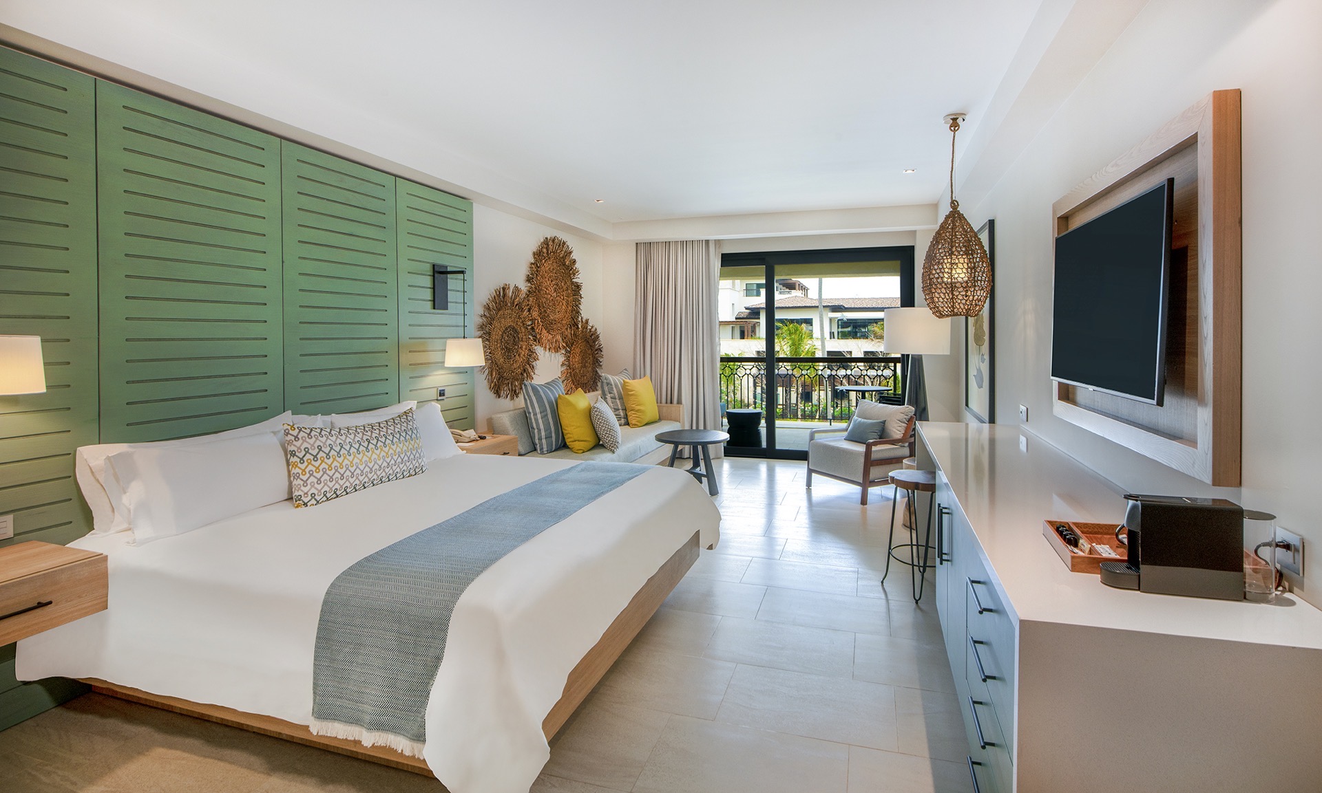 entrada unique king tropical junior suite lopesan costa bavaro resort spa & casino