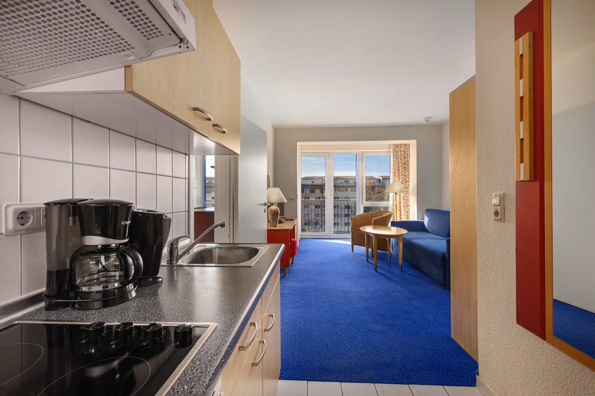 kitchen apartment 2 bedrooms ifa rügen hotel