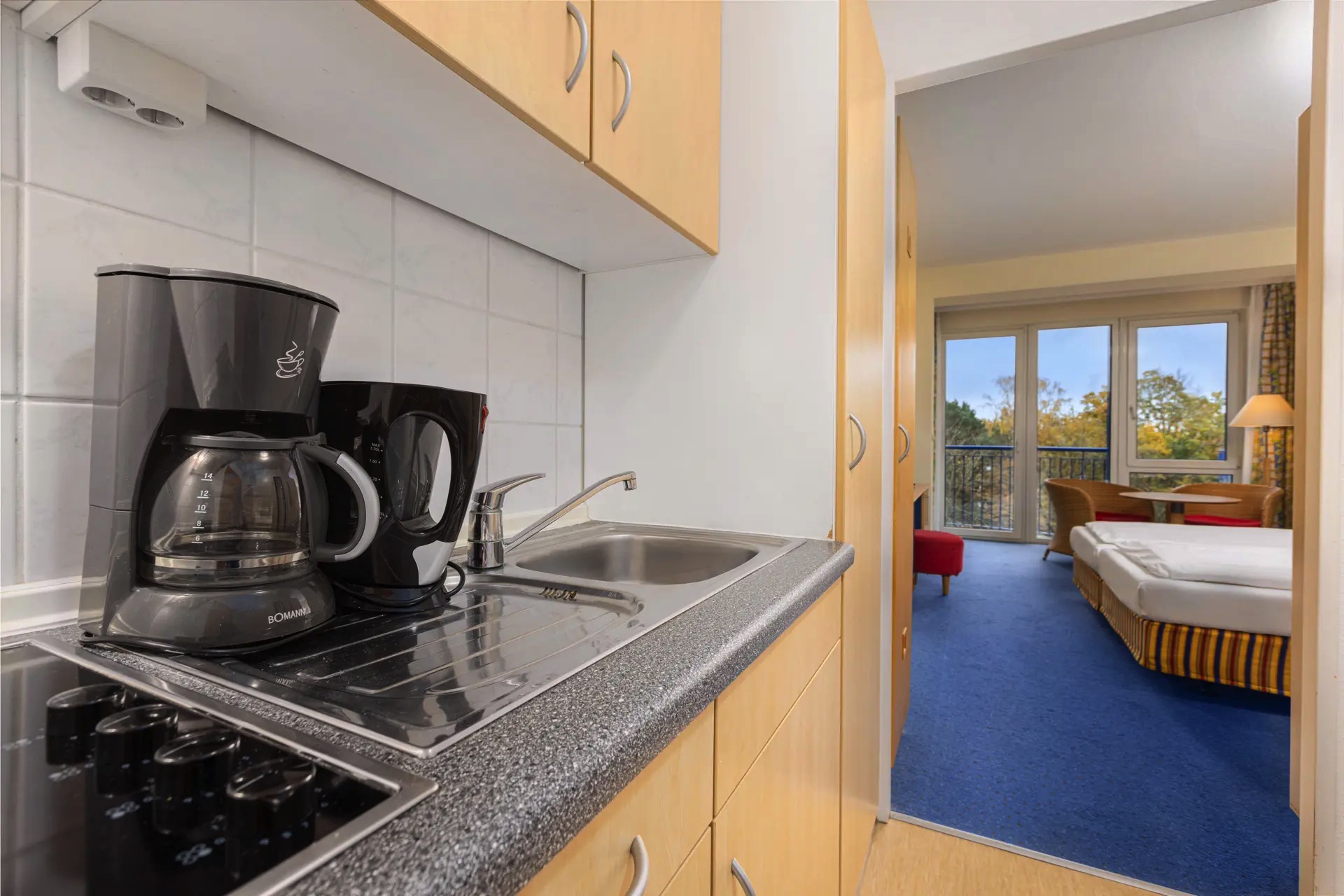 kitchen apartment 1 bedroom ifa rügen hotel