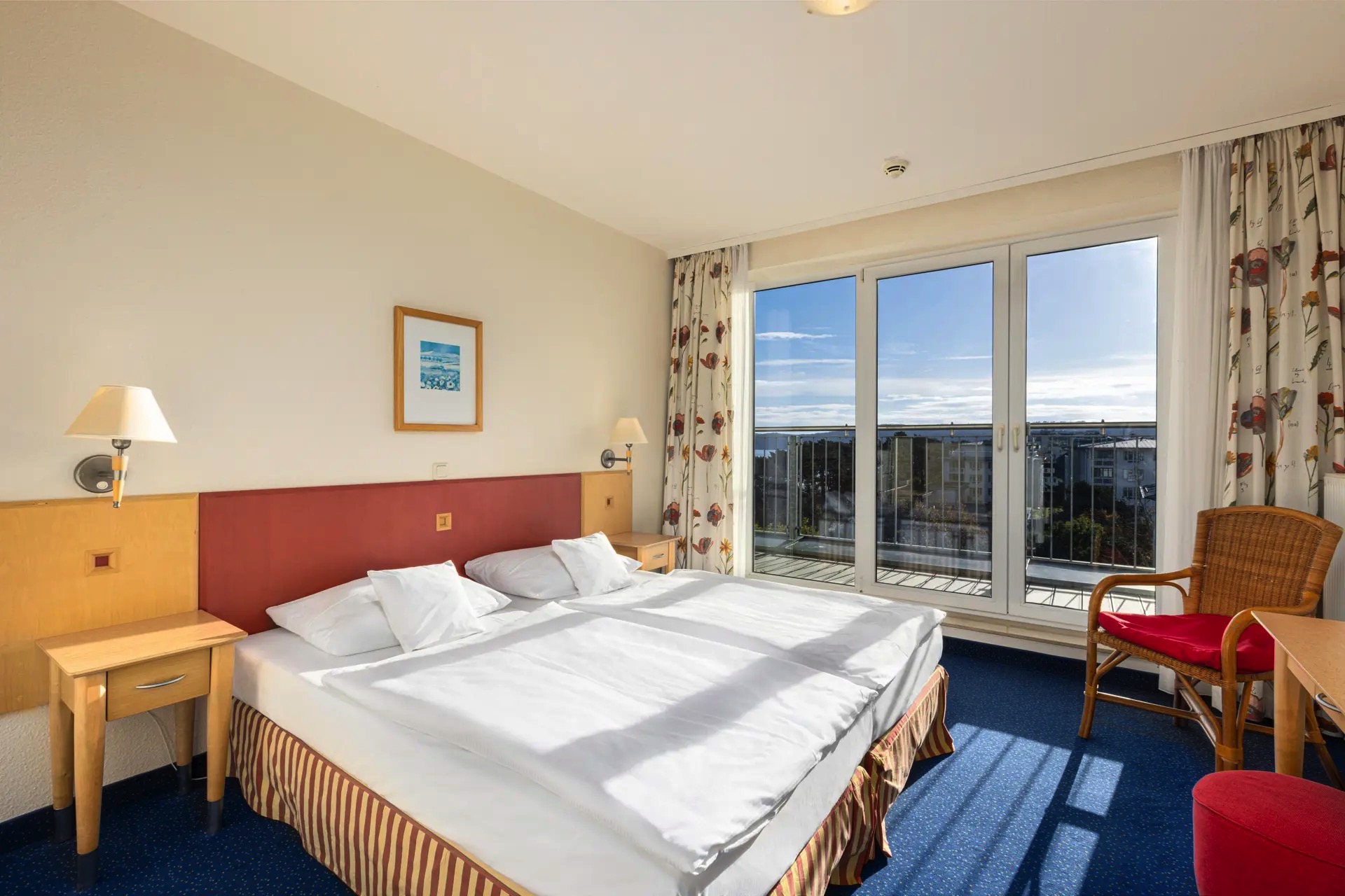 bed junior suite ifa rugen hotel