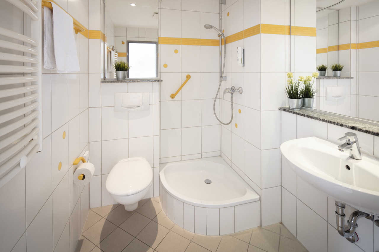 bano apartamento vitamar 1 dormitorio hotel ifa fehmarn