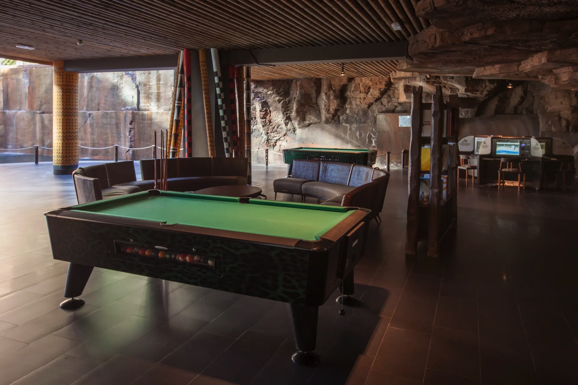 billiards at hotel baobab photos