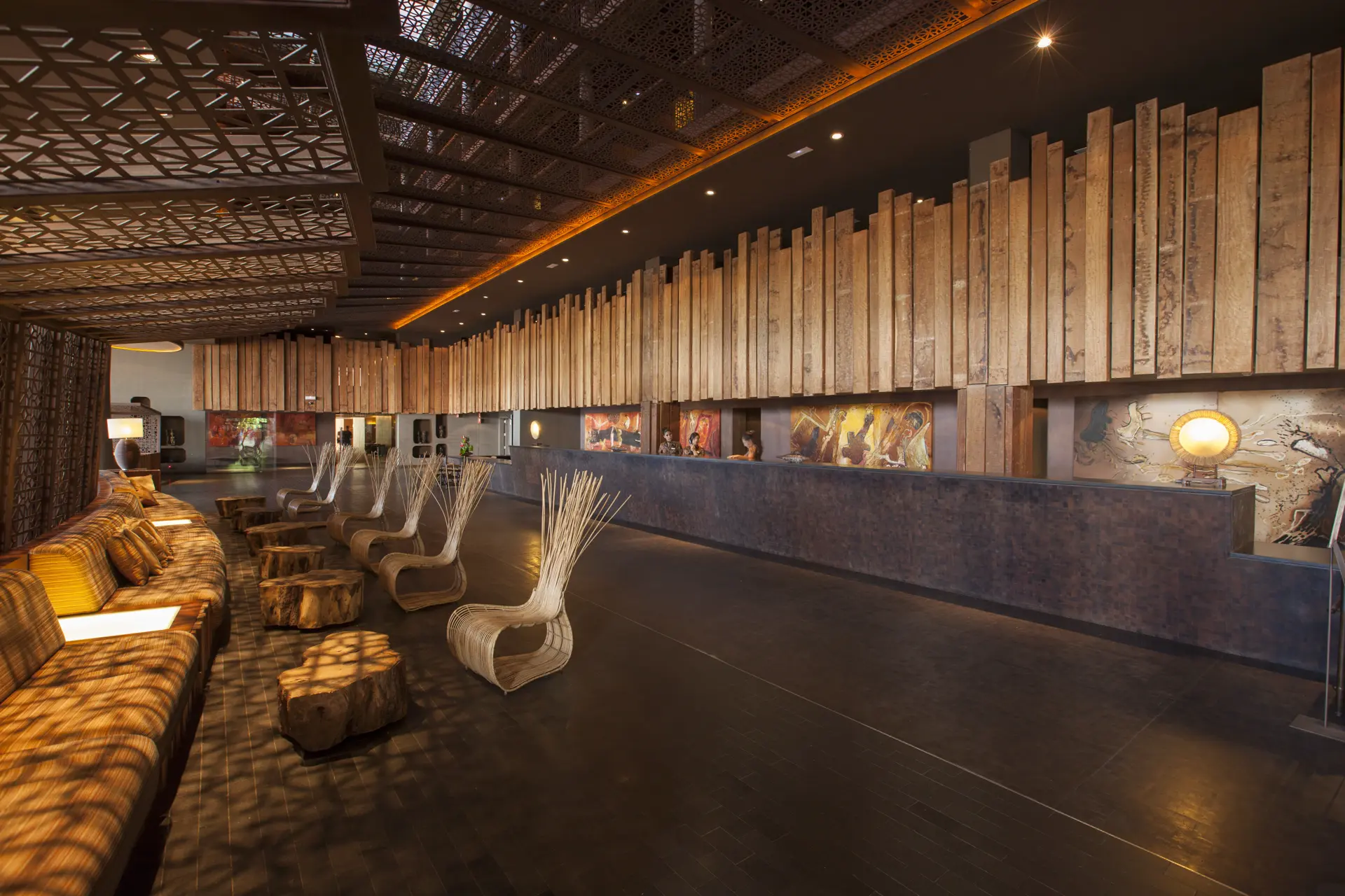 fotos rezeption hotel lopesan baobab