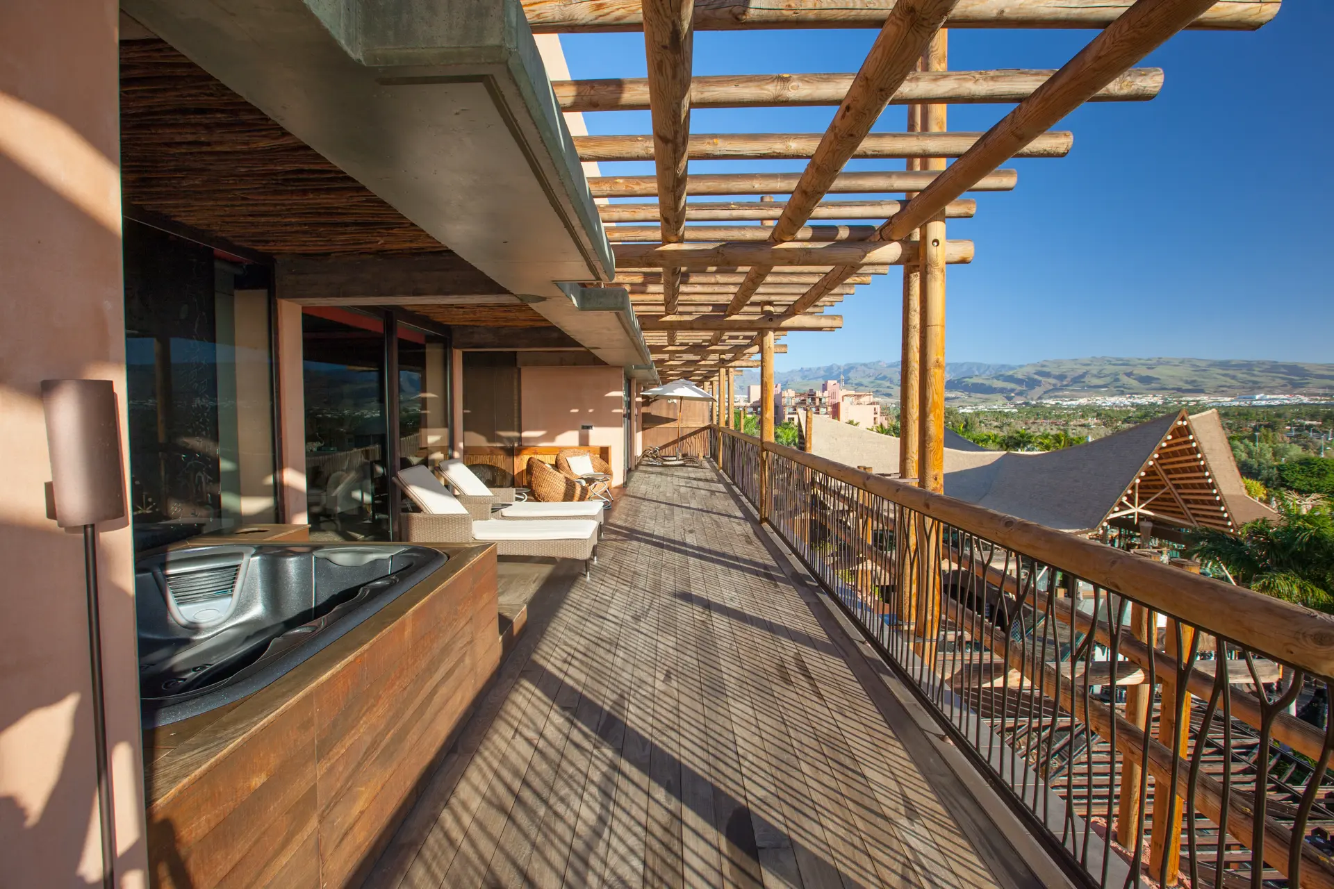 fotos terrasse royal suite zimmer hotel lopesan baobab