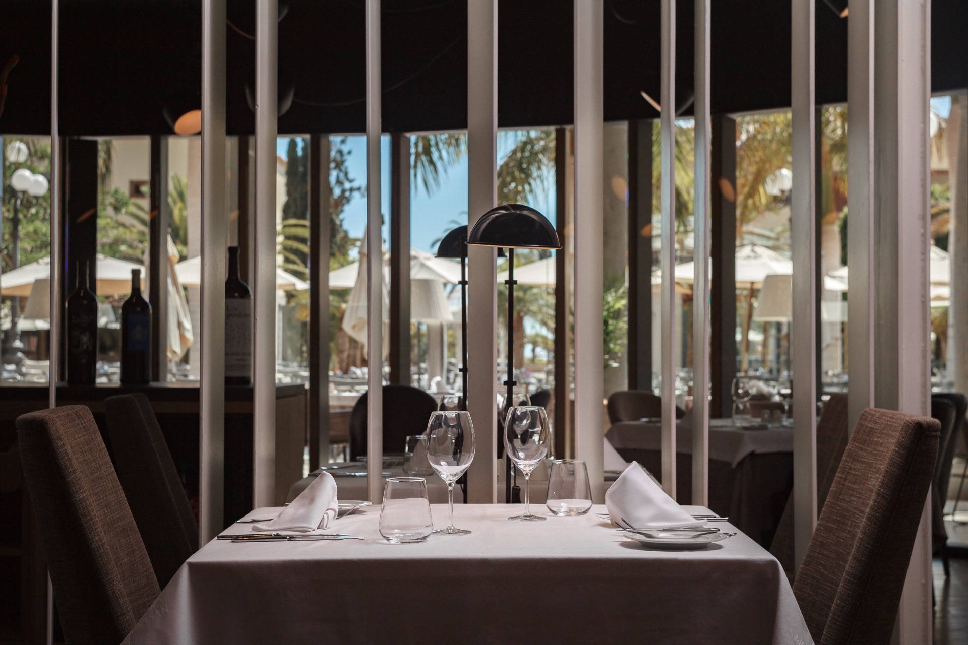 ovo lopesan villa del conde restaurant tische