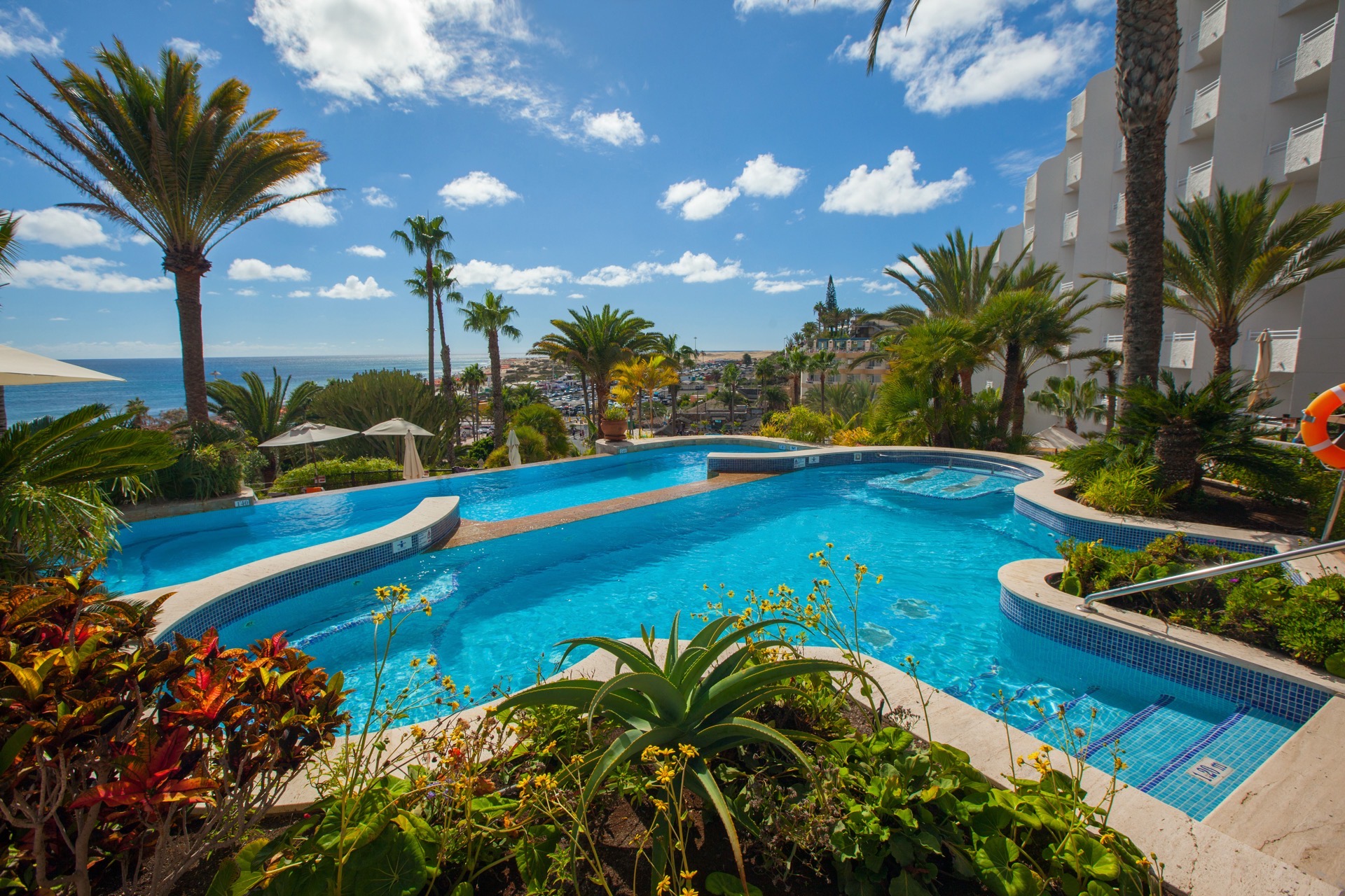 marina pool corallium dunamar by lopesan hotels