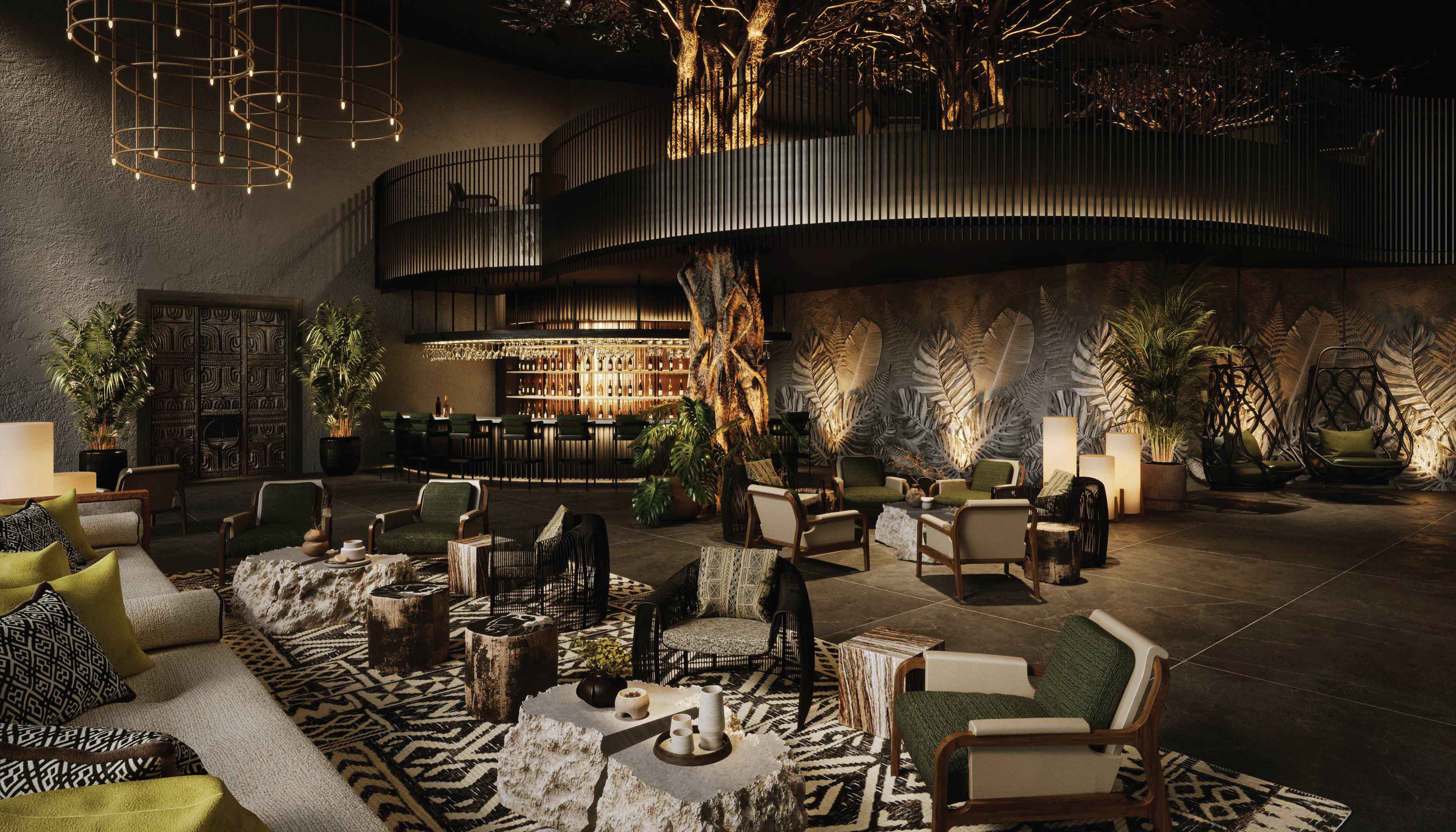 Lobbybar Bilder Hotel Lopesan Caoba Lagoon