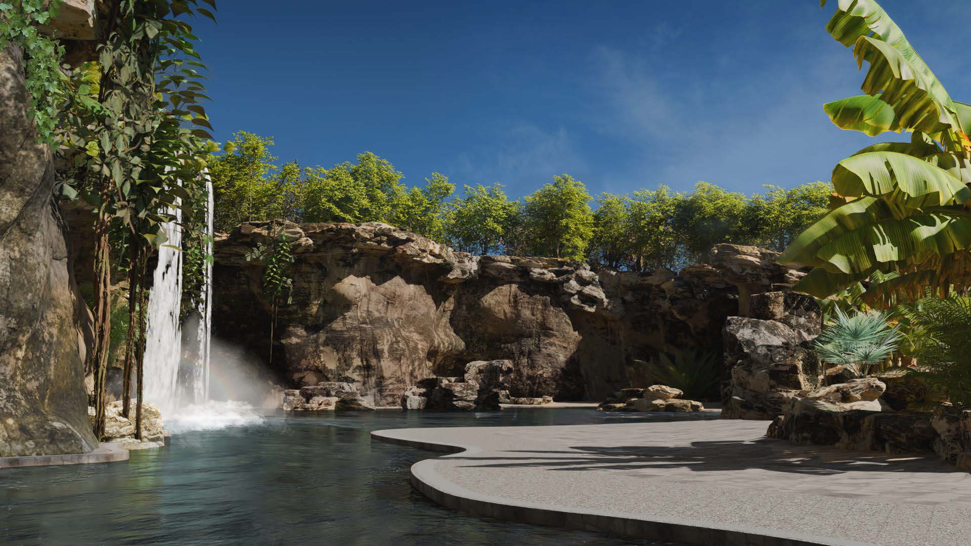 Freibad Lopesan Caoba Lagoon Resort, Spa & Casino