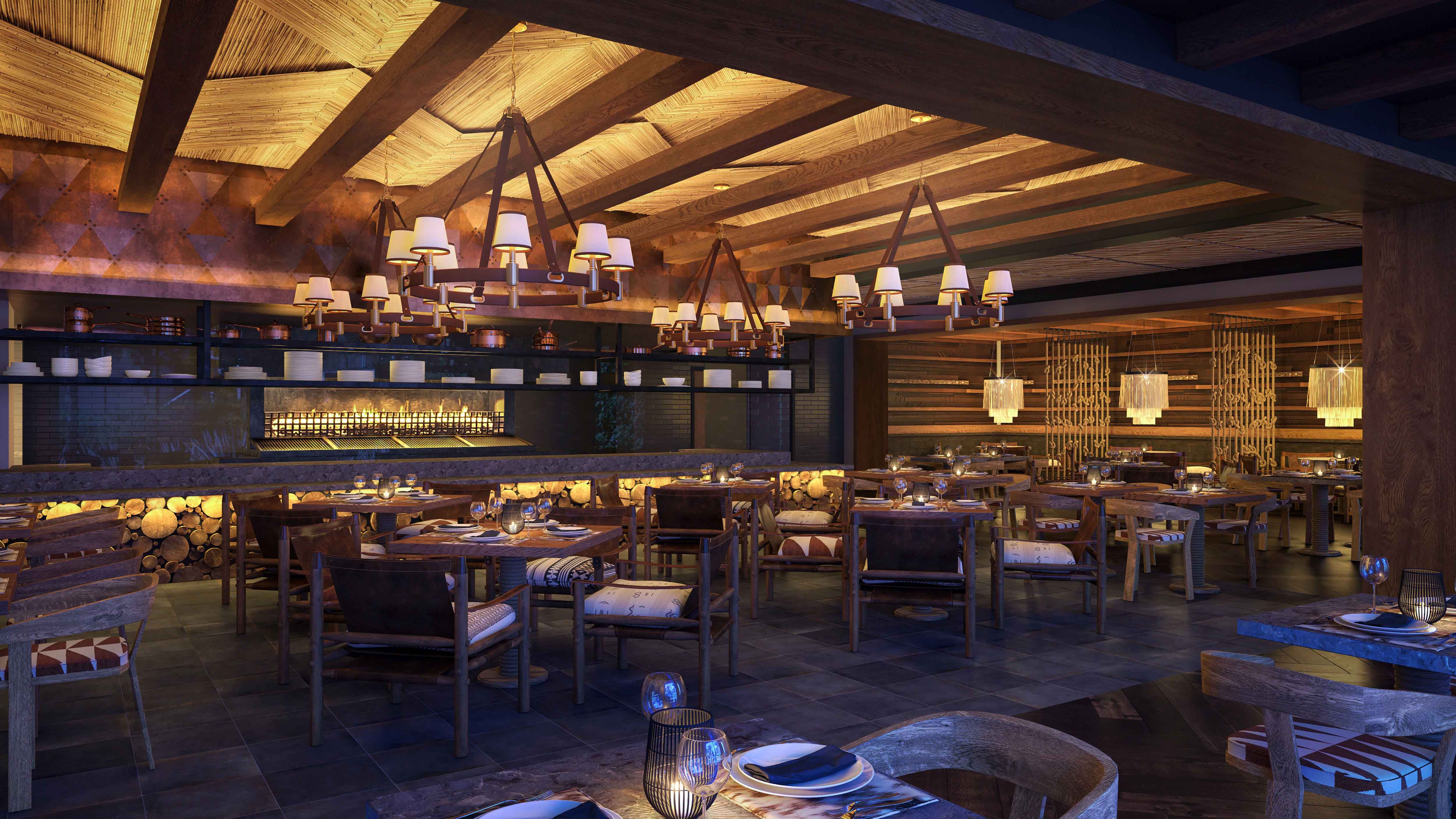 Restaurant Brassa Nova brasilianische Küche im Lopesan Caoba Lagoon