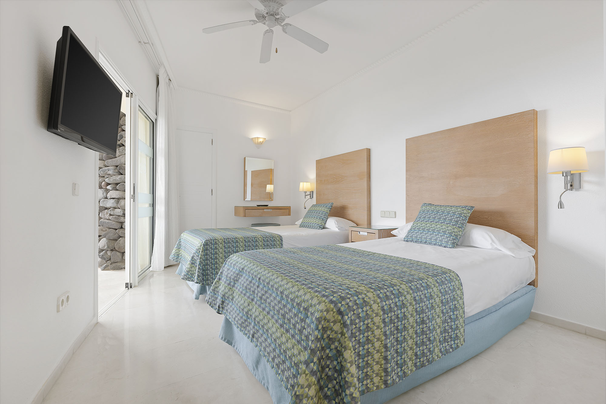 Suite 2 dormitorios con 2 baños en Anfi Beach Club