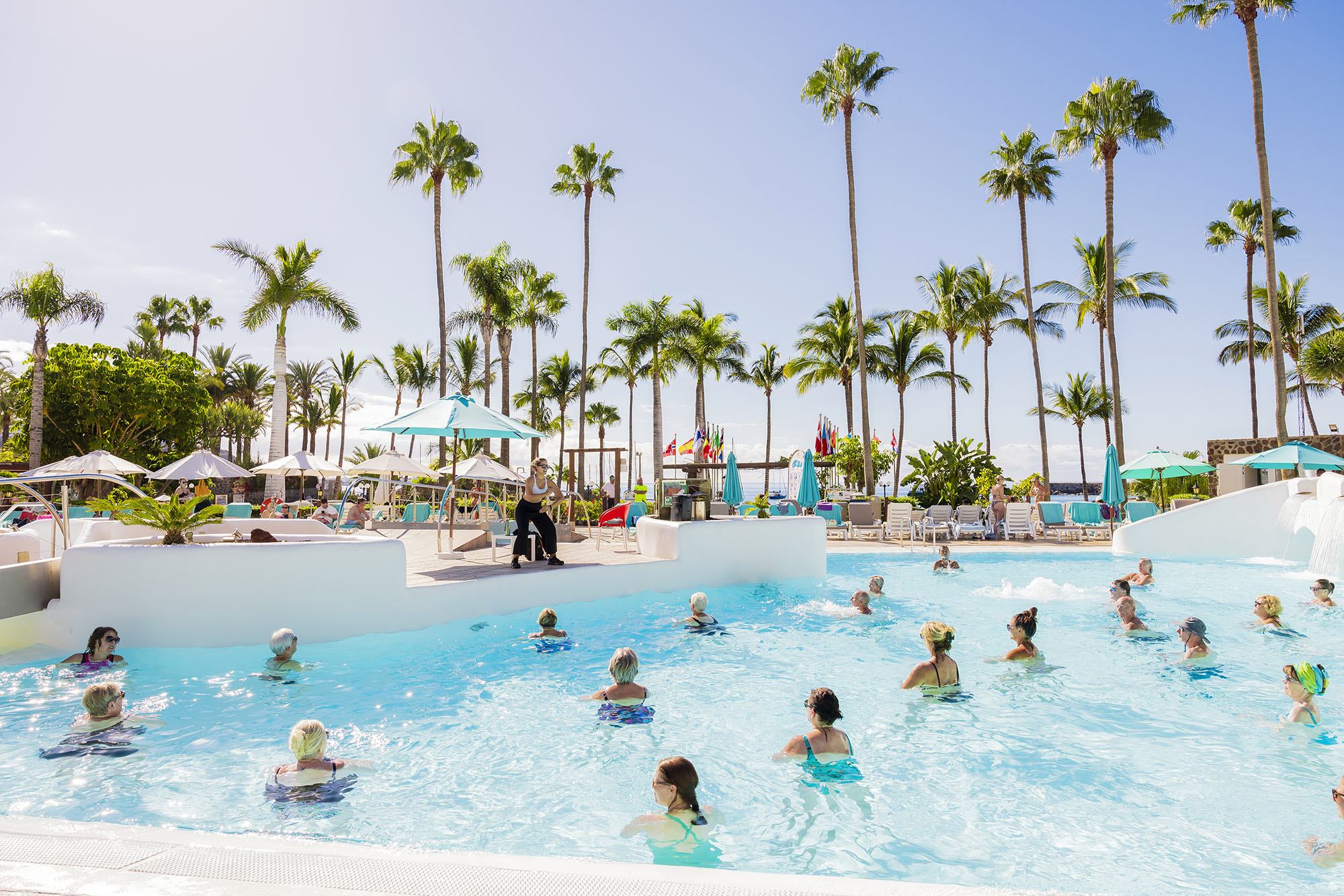 Wassergymnastik Anfi del Mar Resorts