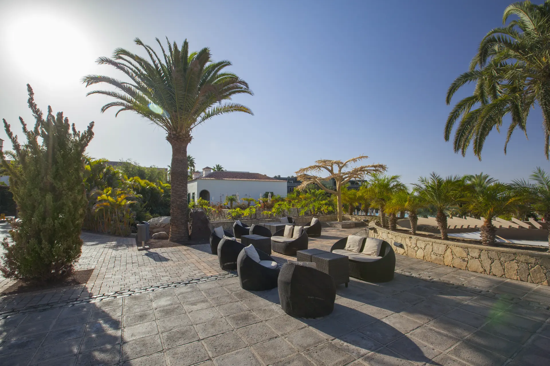 innenhof fotos hotel lopesan villa del conde