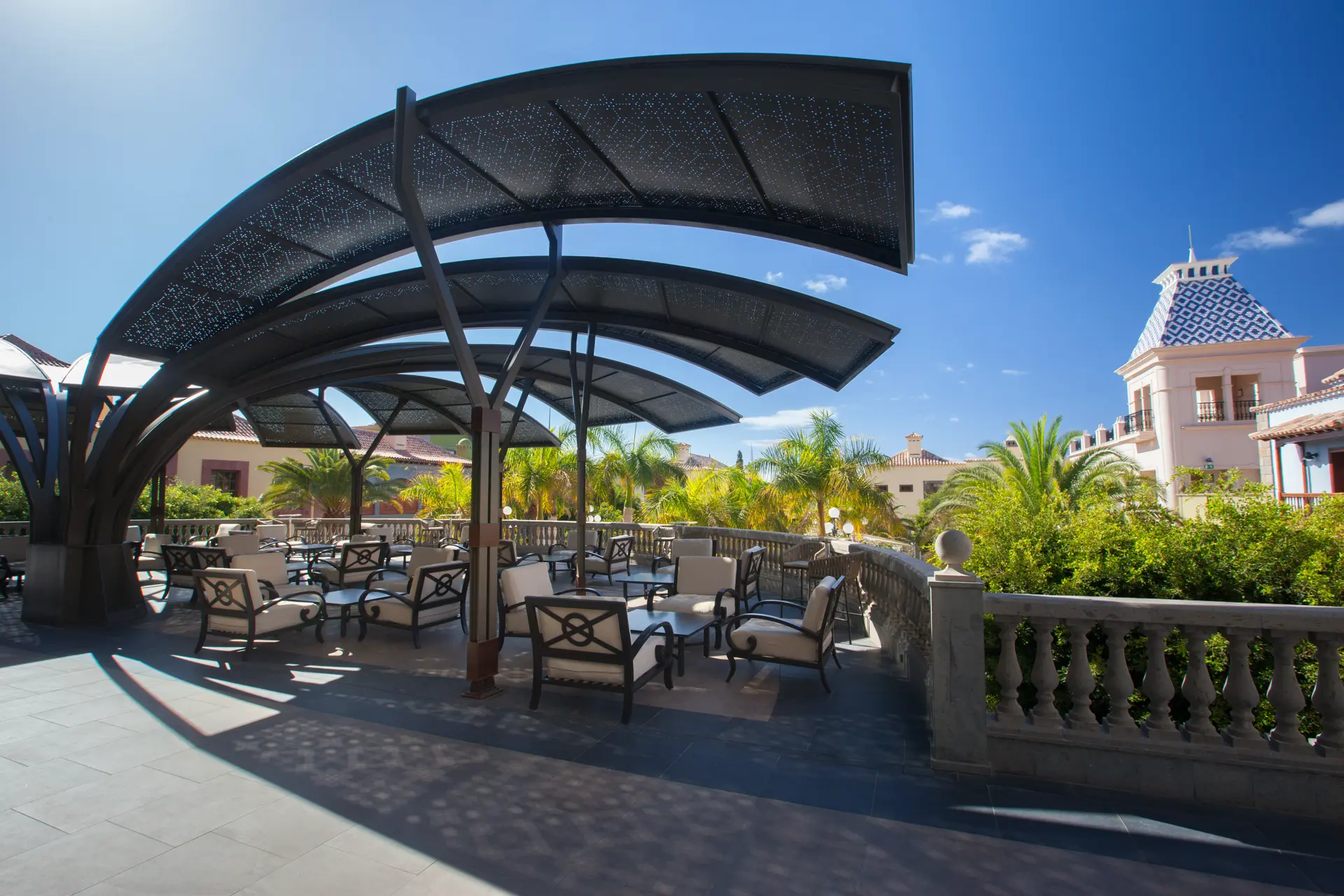 bilder und fotos lopesan villa del conde resort & thalasso innenhof